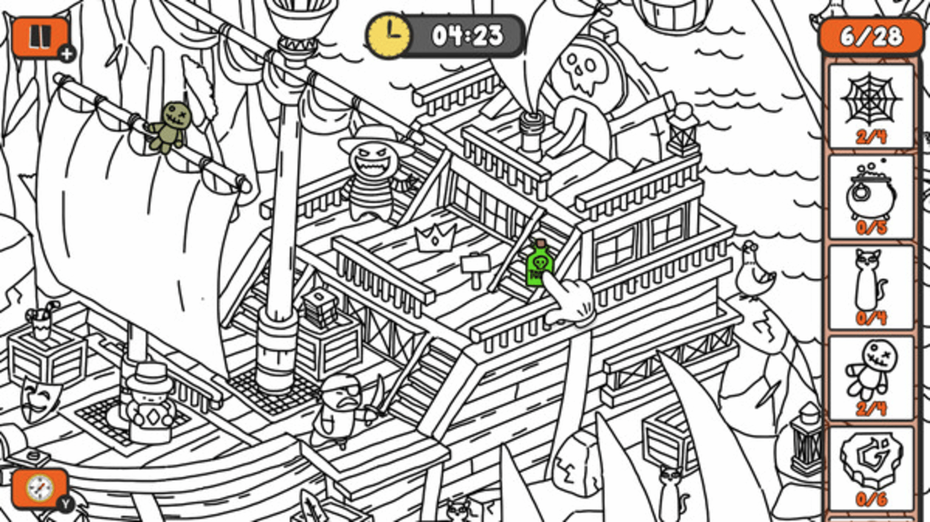 Doodle Hunt: Halloween Rush screenshot