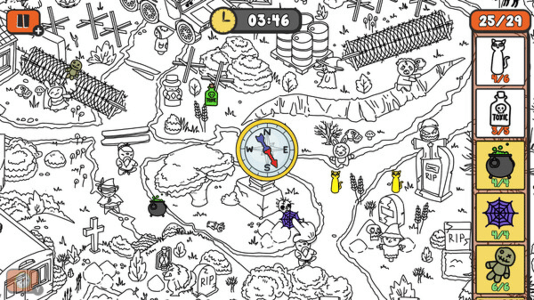 Doodle Hunt: Halloween Rush screenshot