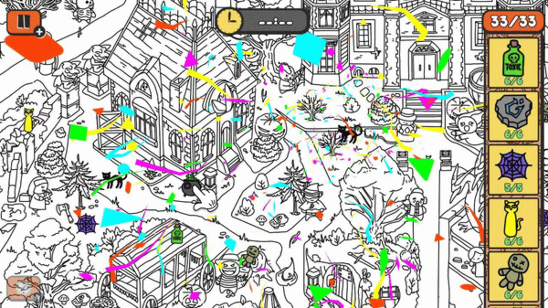 Doodle Hunt: Halloween Rush screenshot