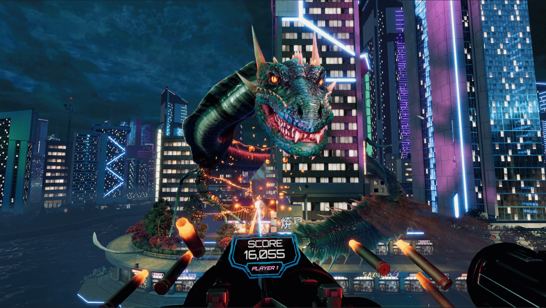 Godzilla Kaiju Wars VR screenshot