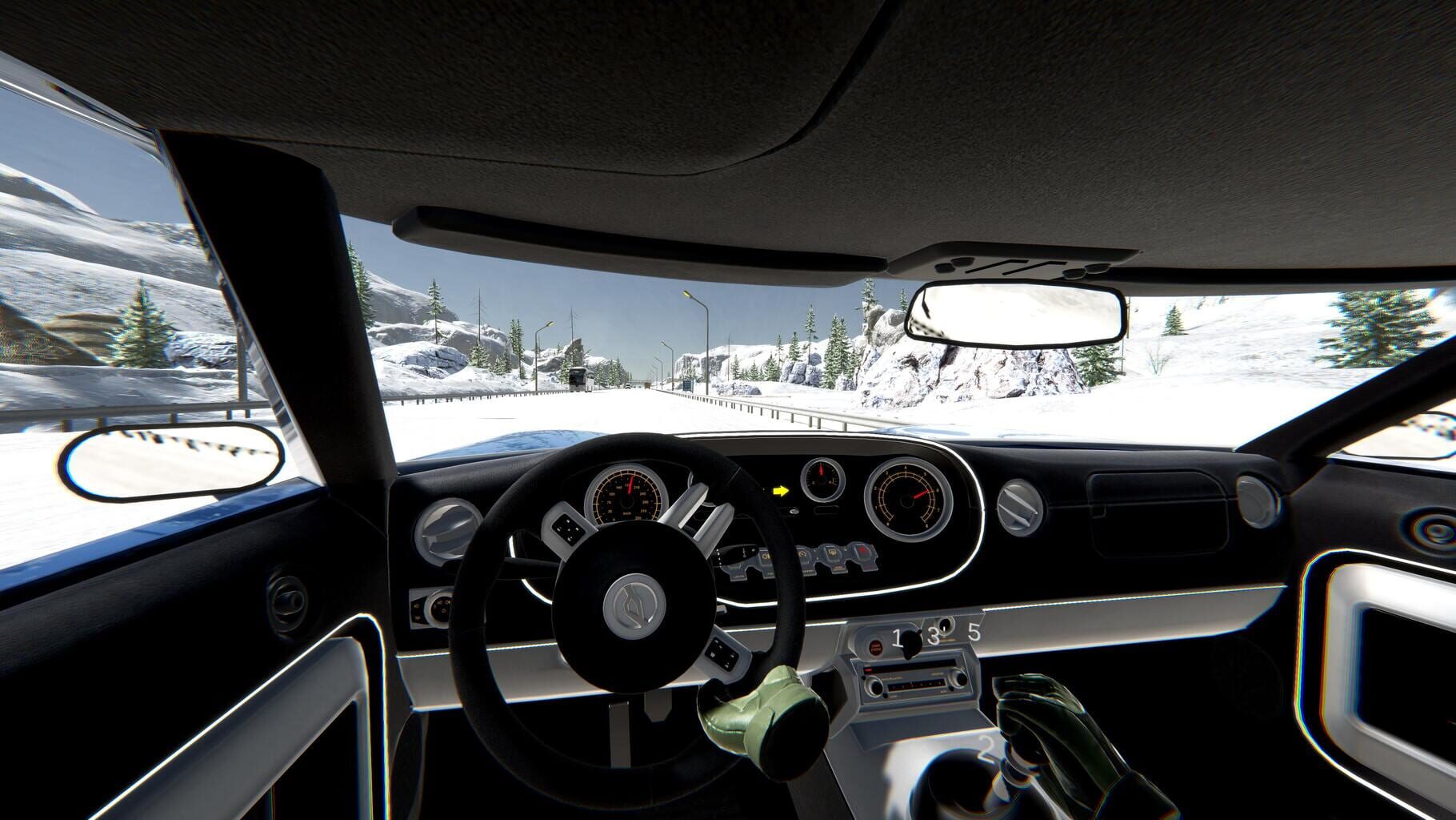 Captura de pantalla - Grand Rush VR: Highway Car Traffic Racing Simulator