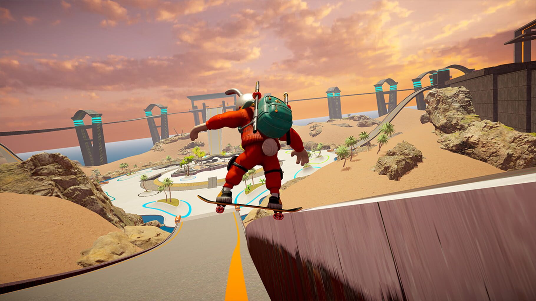 Skater Bunny Simulator screenshot