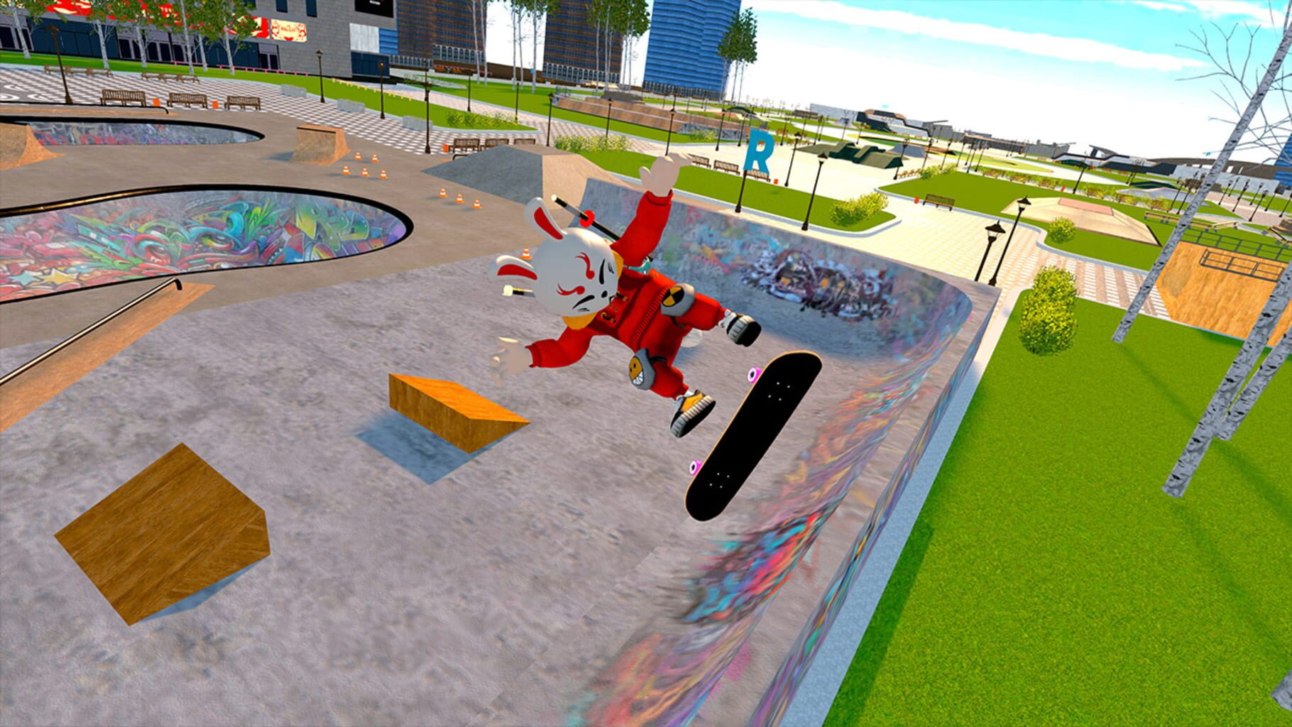 Skater Bunny Simulator screenshot