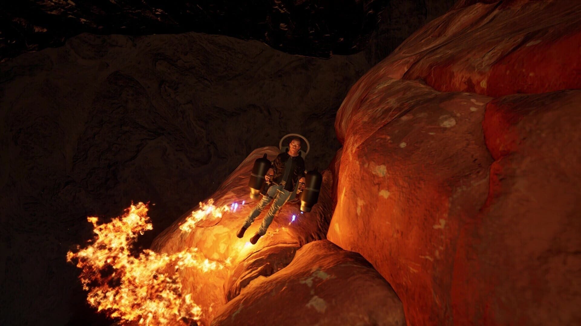 Game About Jetpack Fly - Screenshot