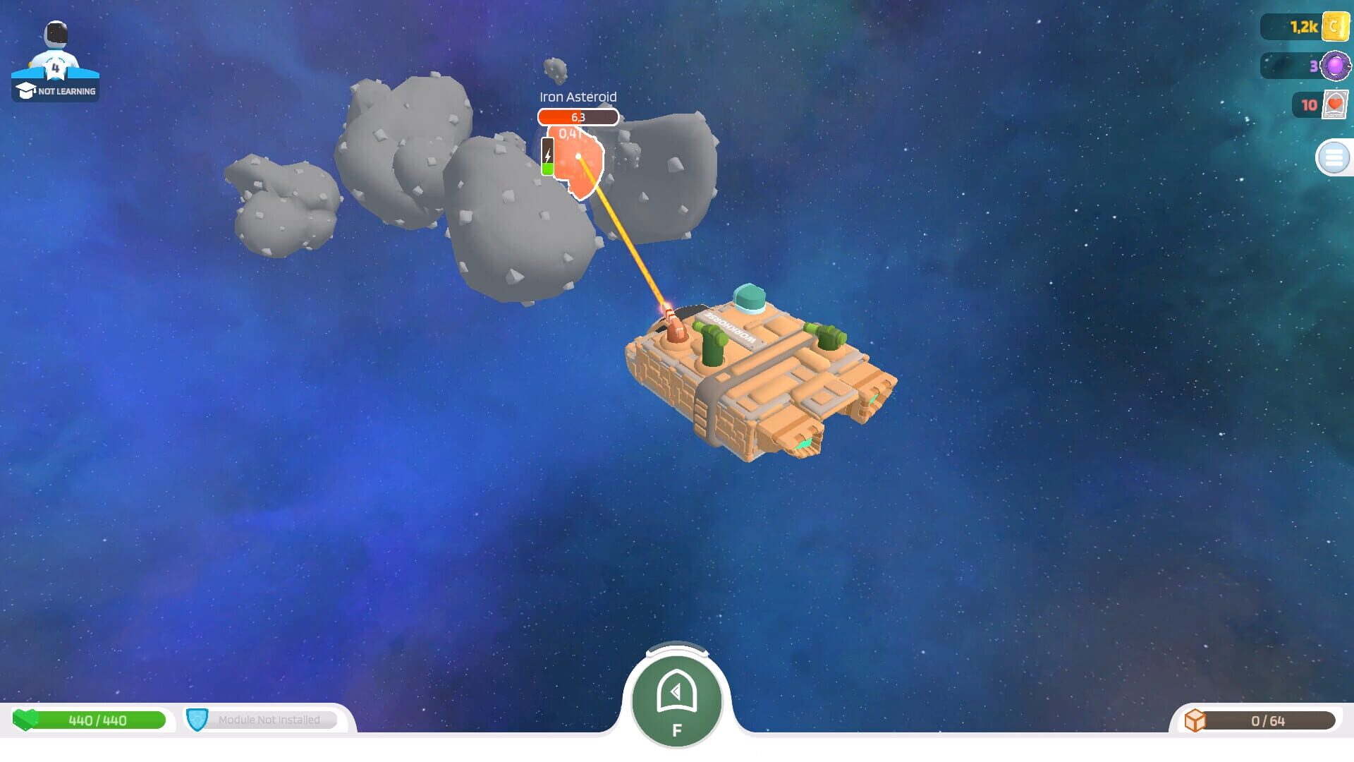 Captain of Space - Screenshot
