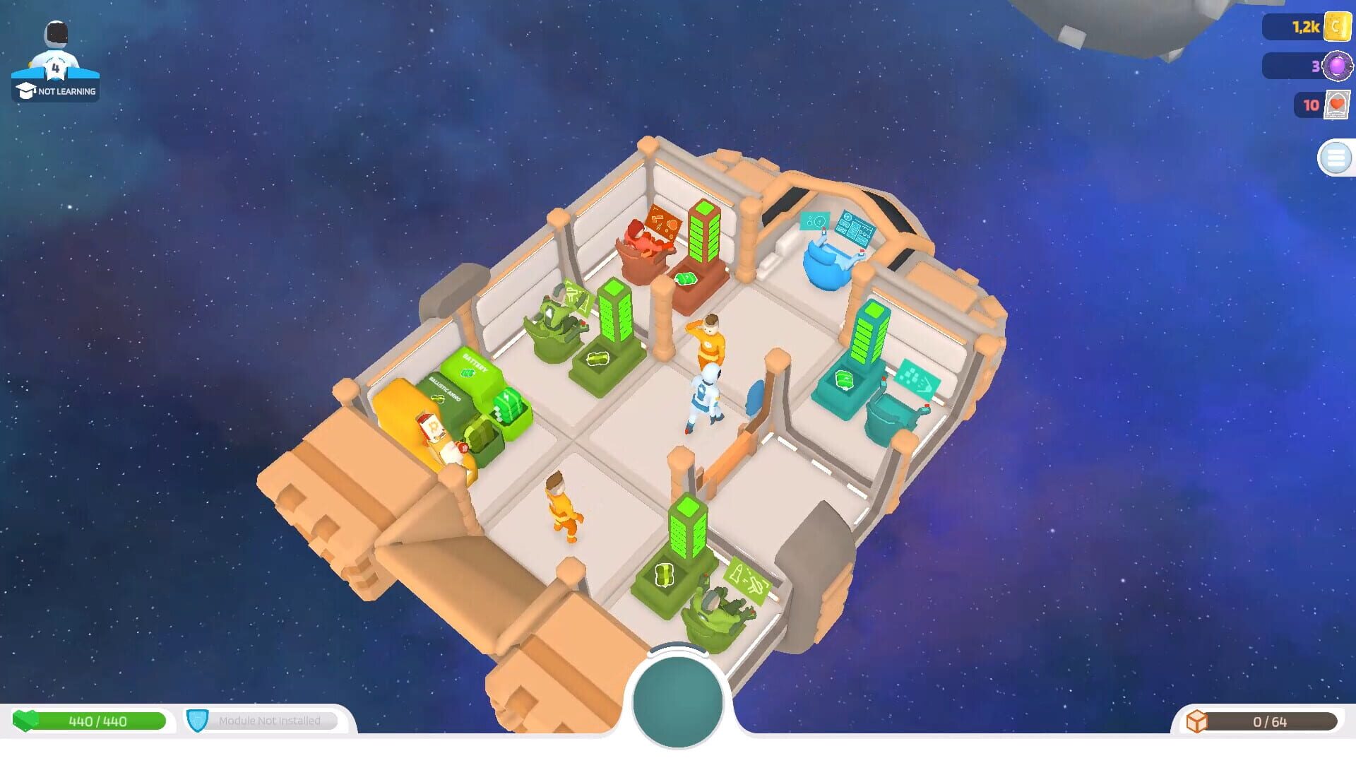 Captain of Space - Screenshot