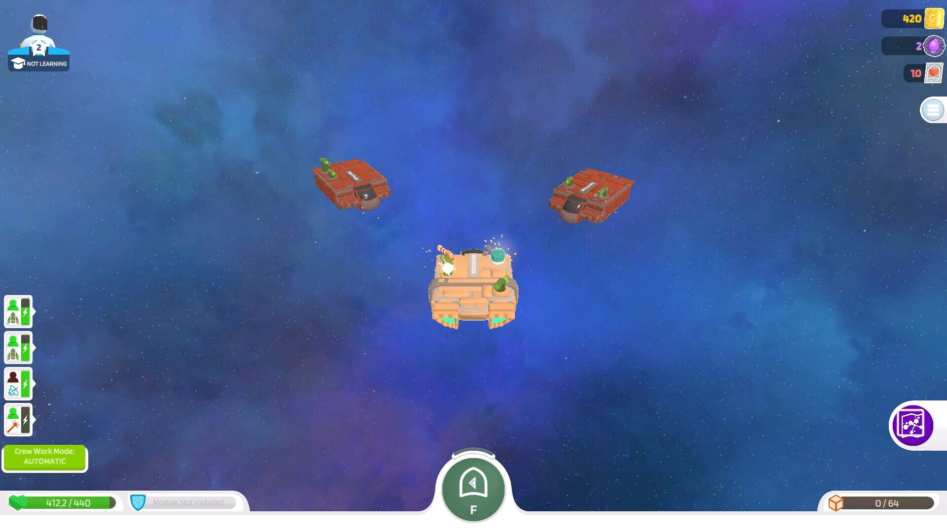 Captain of Space - Screenshot