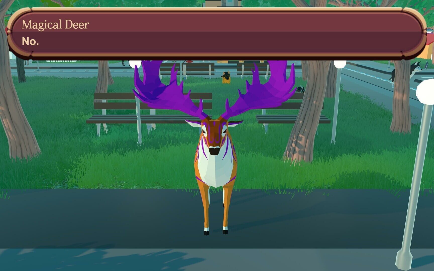 A Conversation With a Magical Deer - Screenshot
