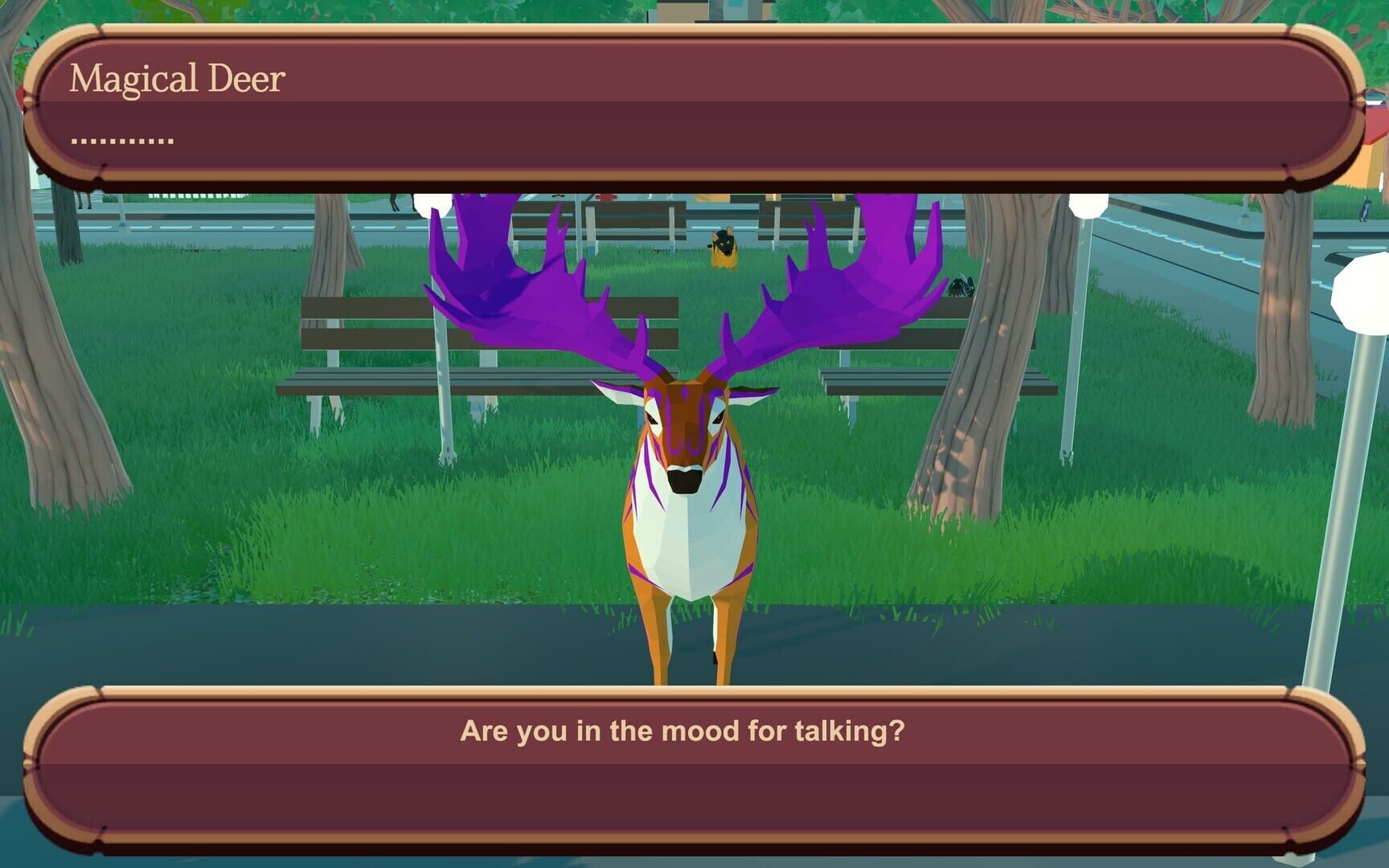 A Conversation With a Magical Deer - Screenshot