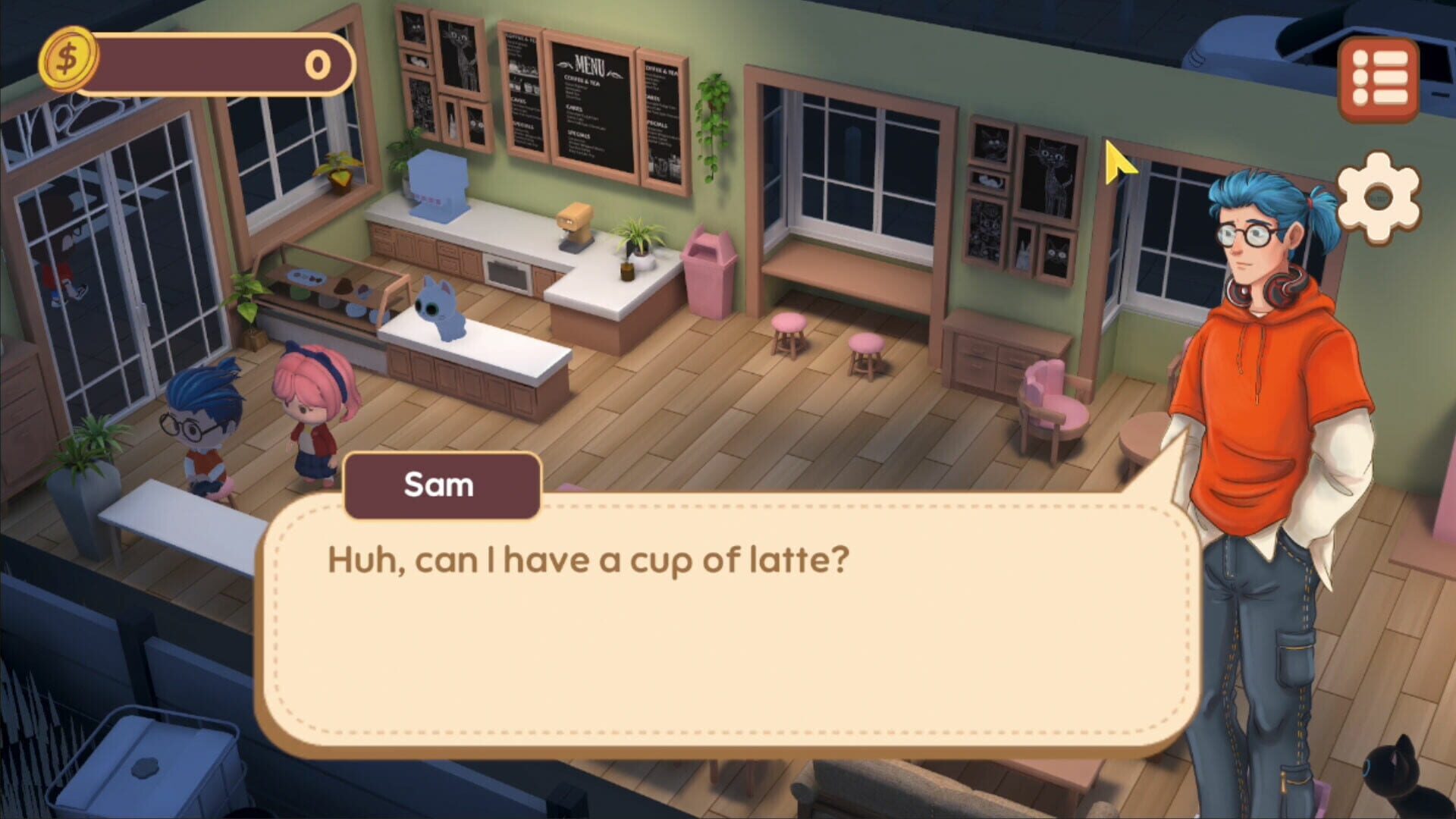 Meow Cafe - Screenshot