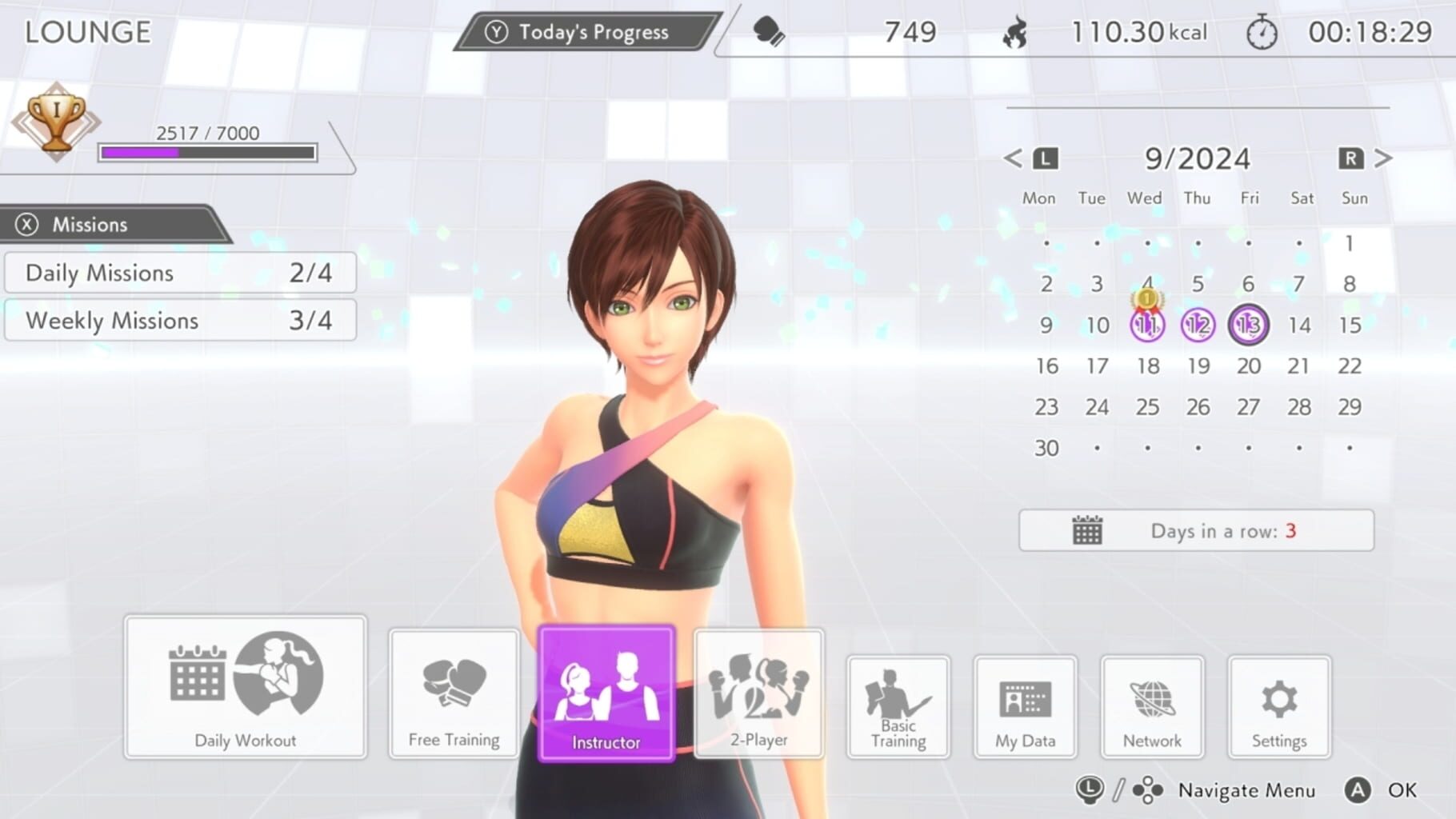 Fitness Boxing 3: Your Personal Trainer screenshot