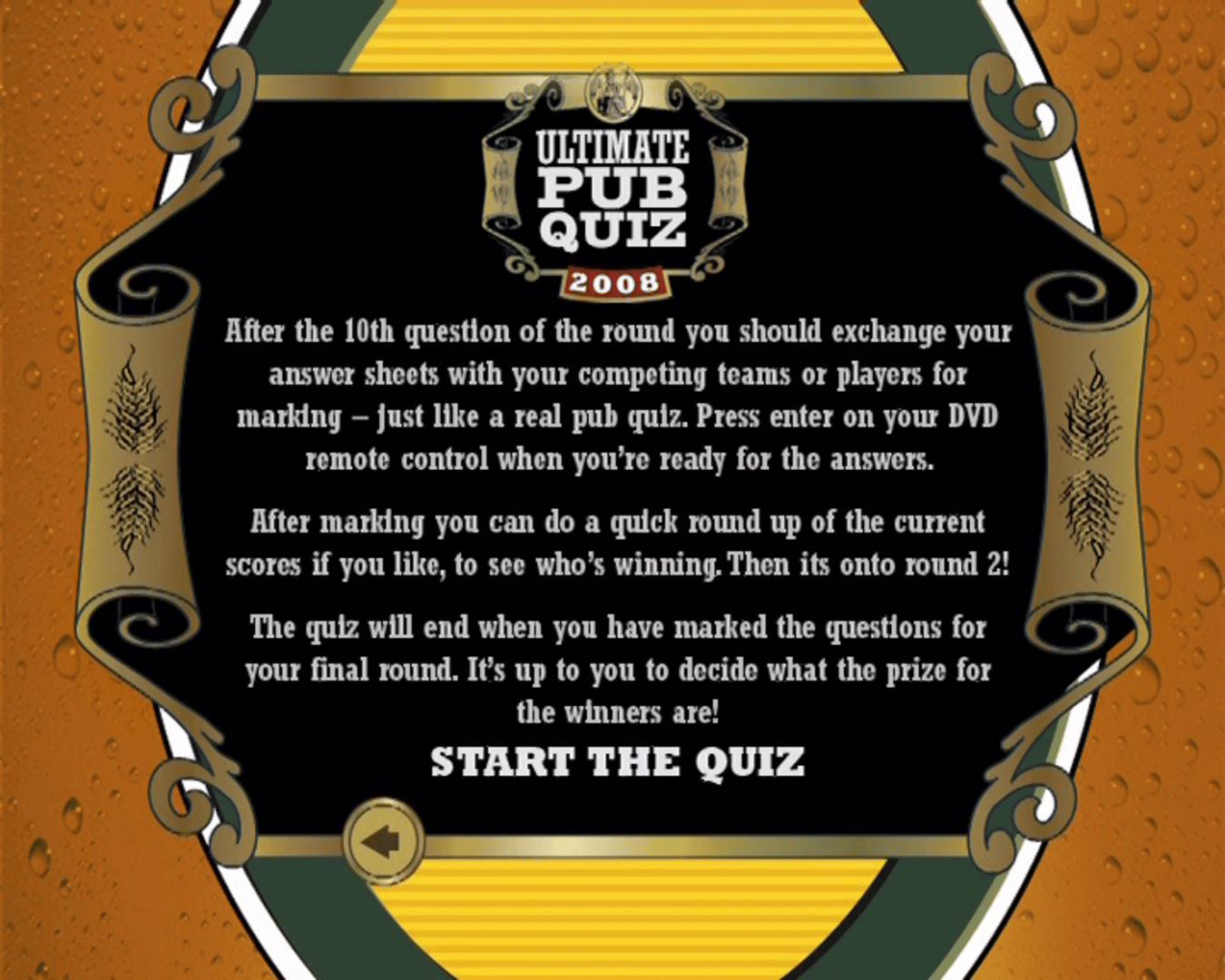 All New Ultimate Pub Quiz 2008 screenshot