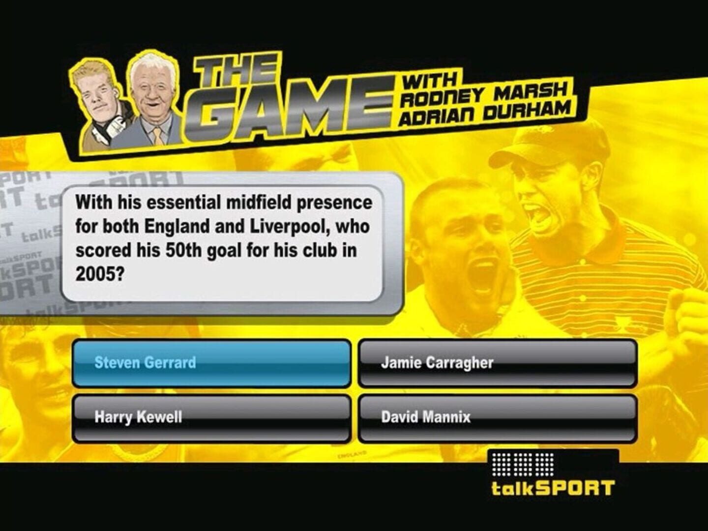 Talksport Interactive Quiz