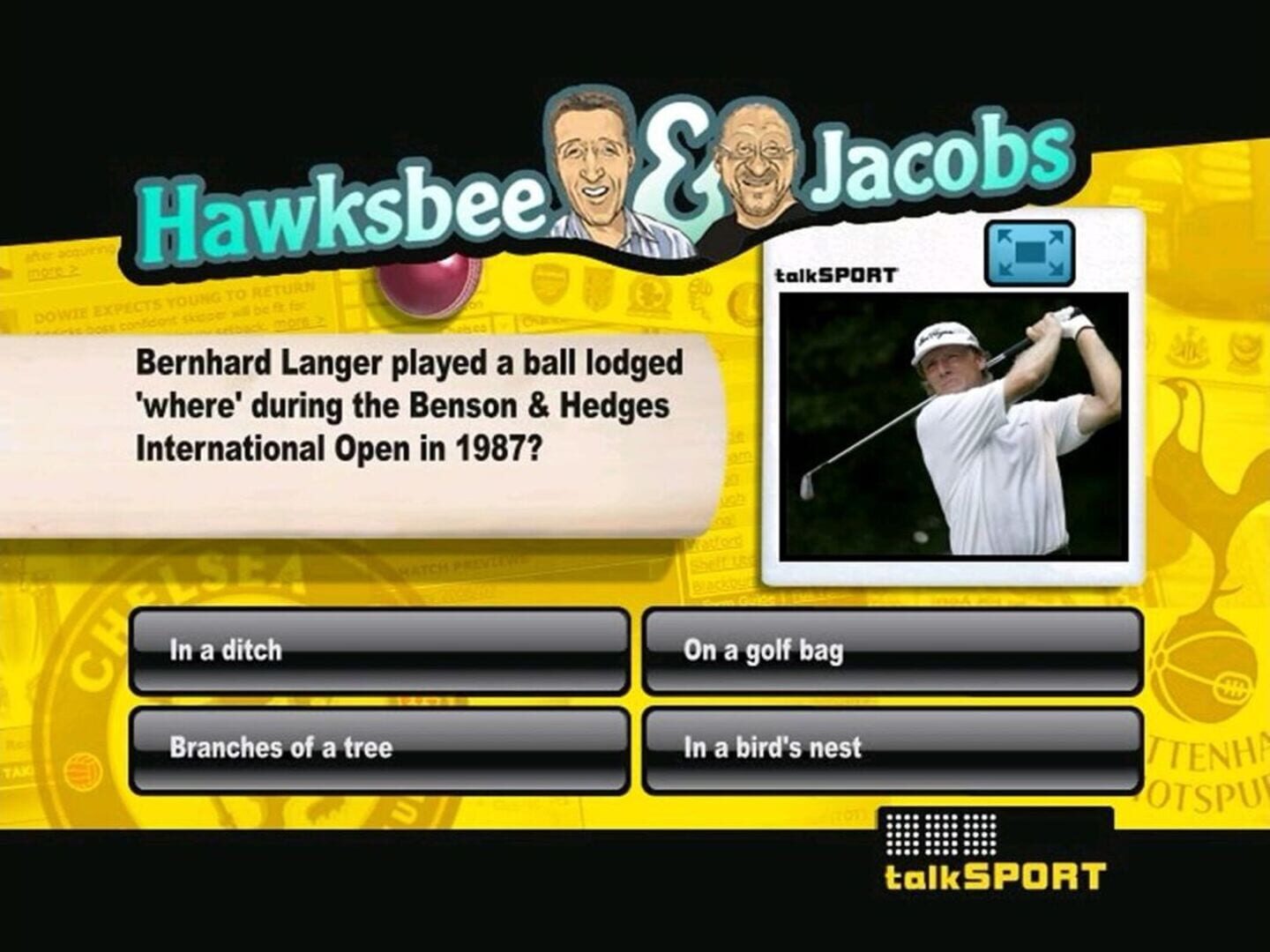 Talksport Interactive Quiz