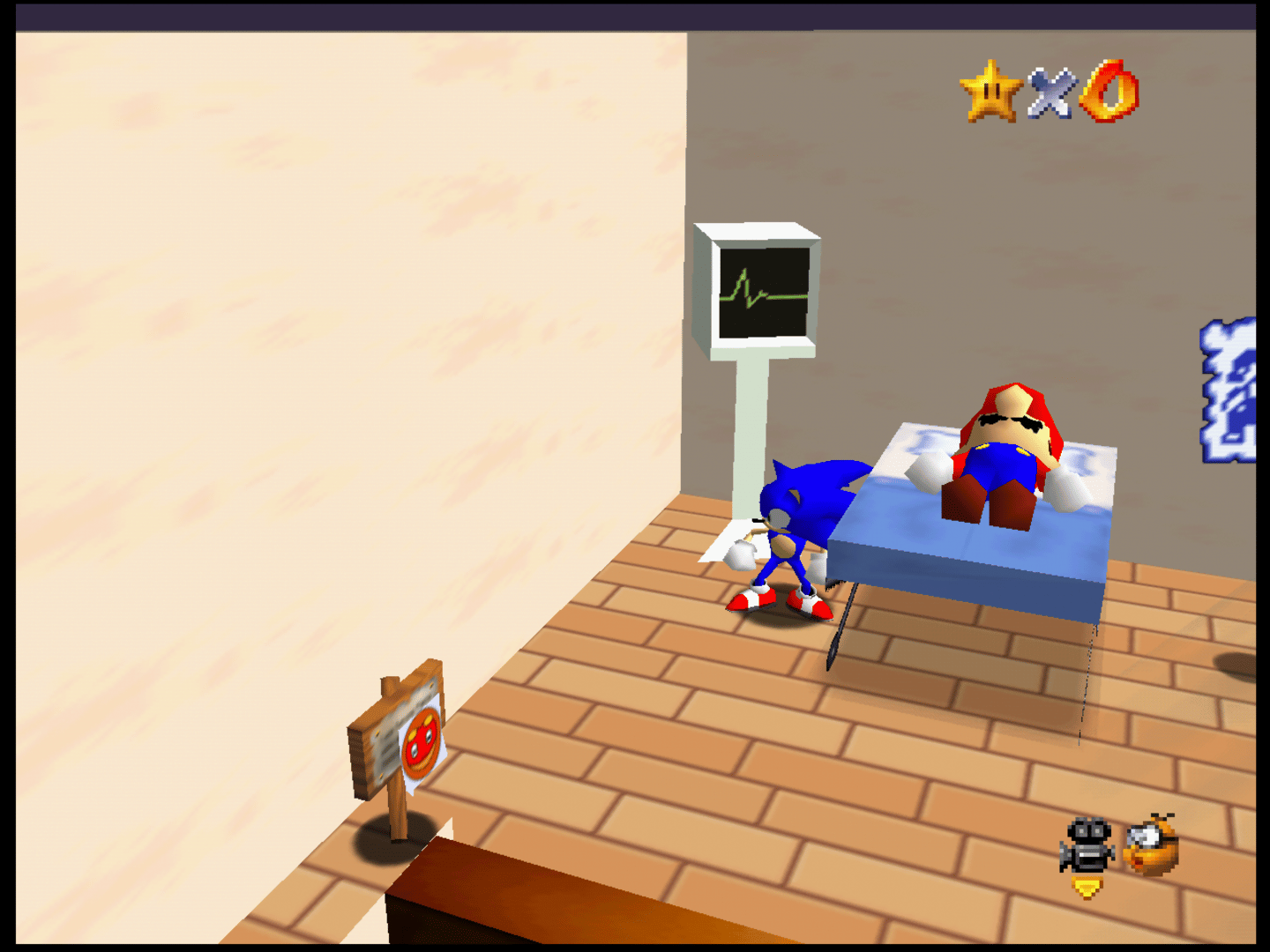 Sonic In Mario's Mind screenshot