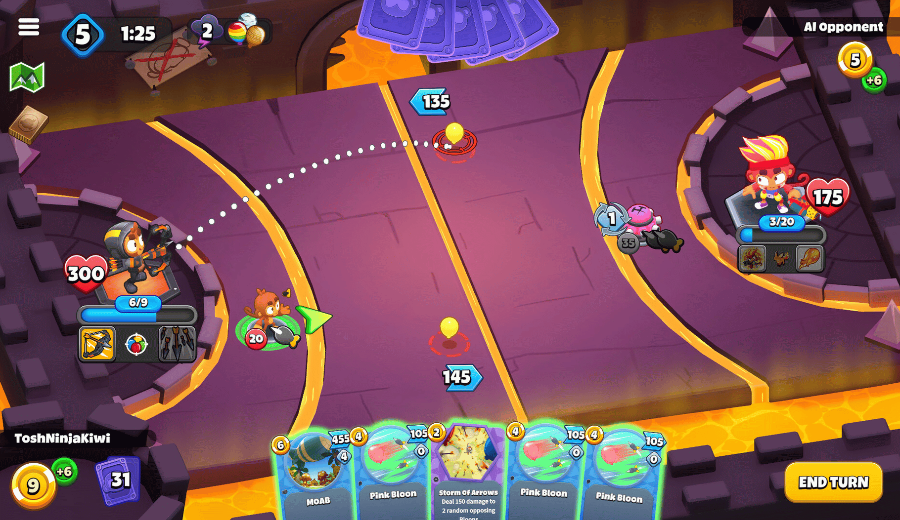 Bloons Card Storm screenshot