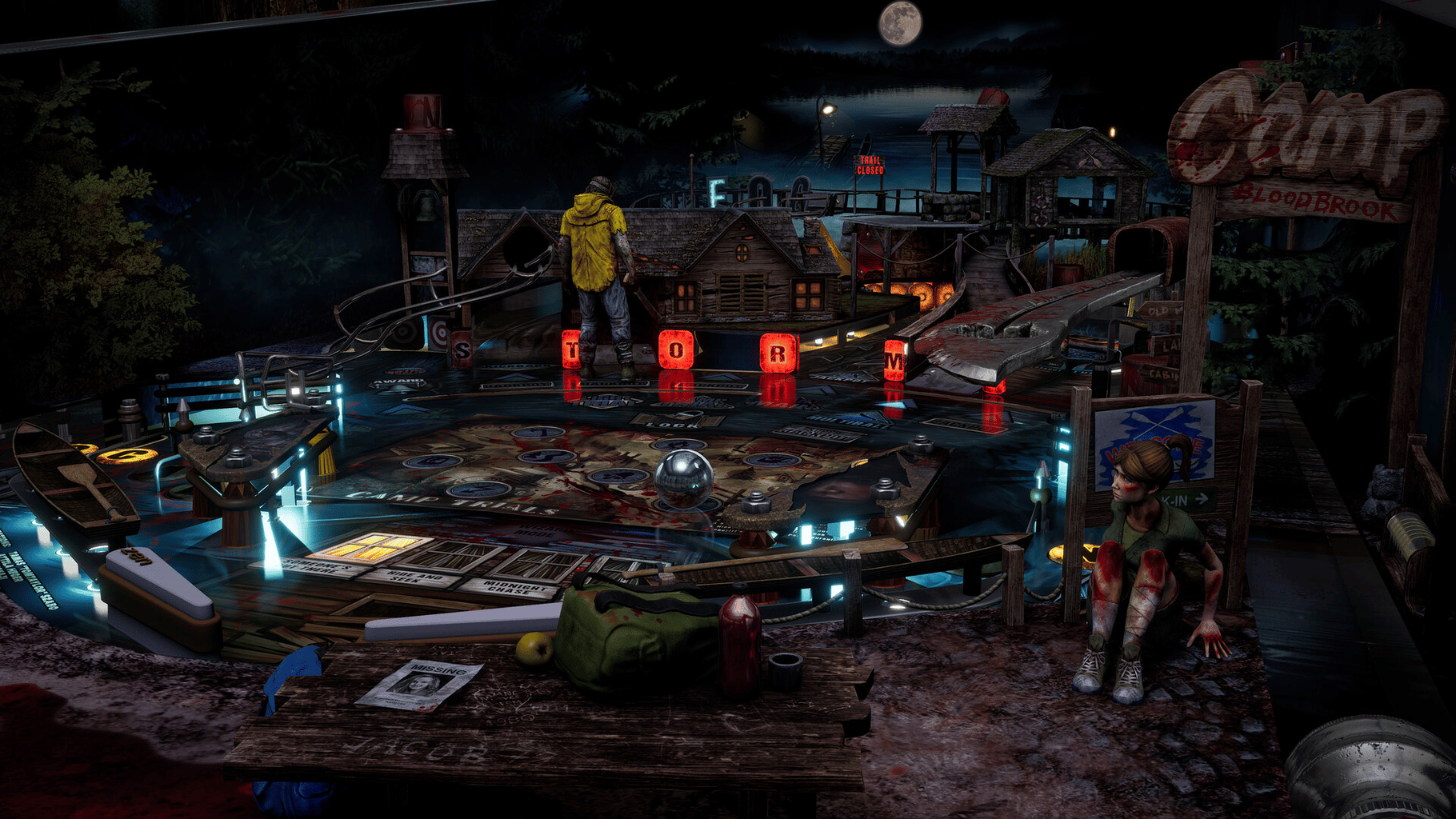 Pinball M: Camp Bloodbrook screenshot