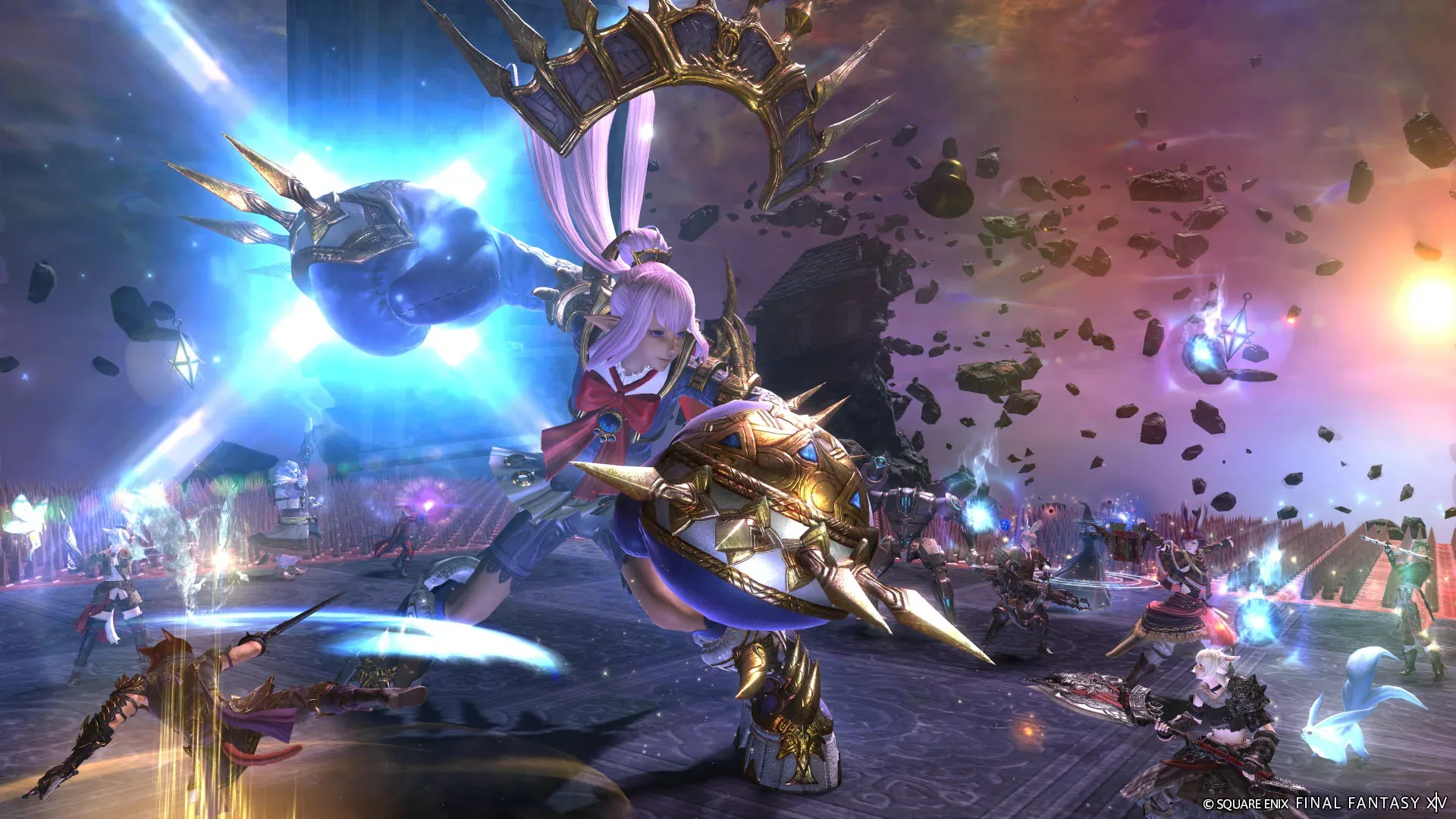 Captura de pantalla - Final Fantasy XIV: Crossroads