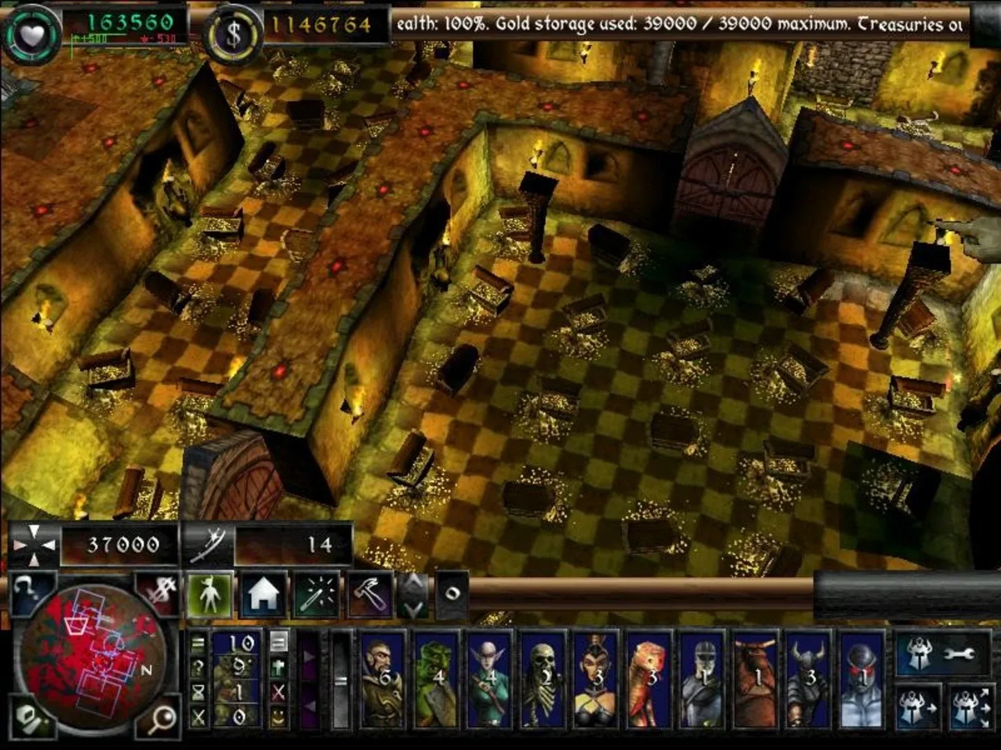 Captura de pantalla - Dungeon Keeper 2