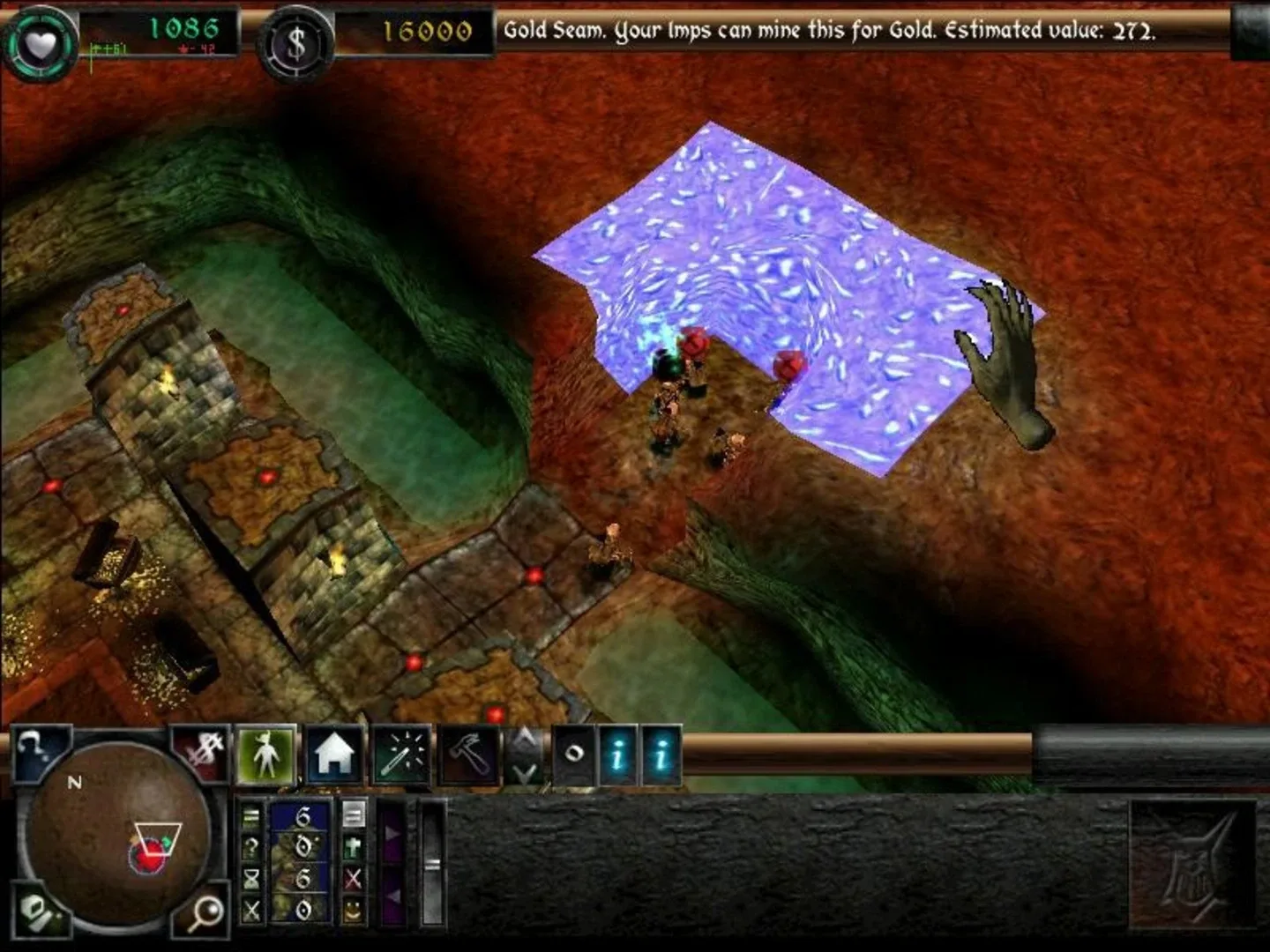 Captura de pantalla - Dungeon Keeper 2