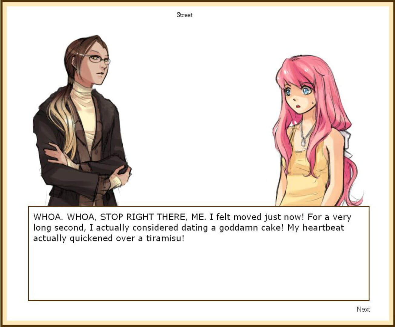 A Very Splendid Otome Game - Screenshot