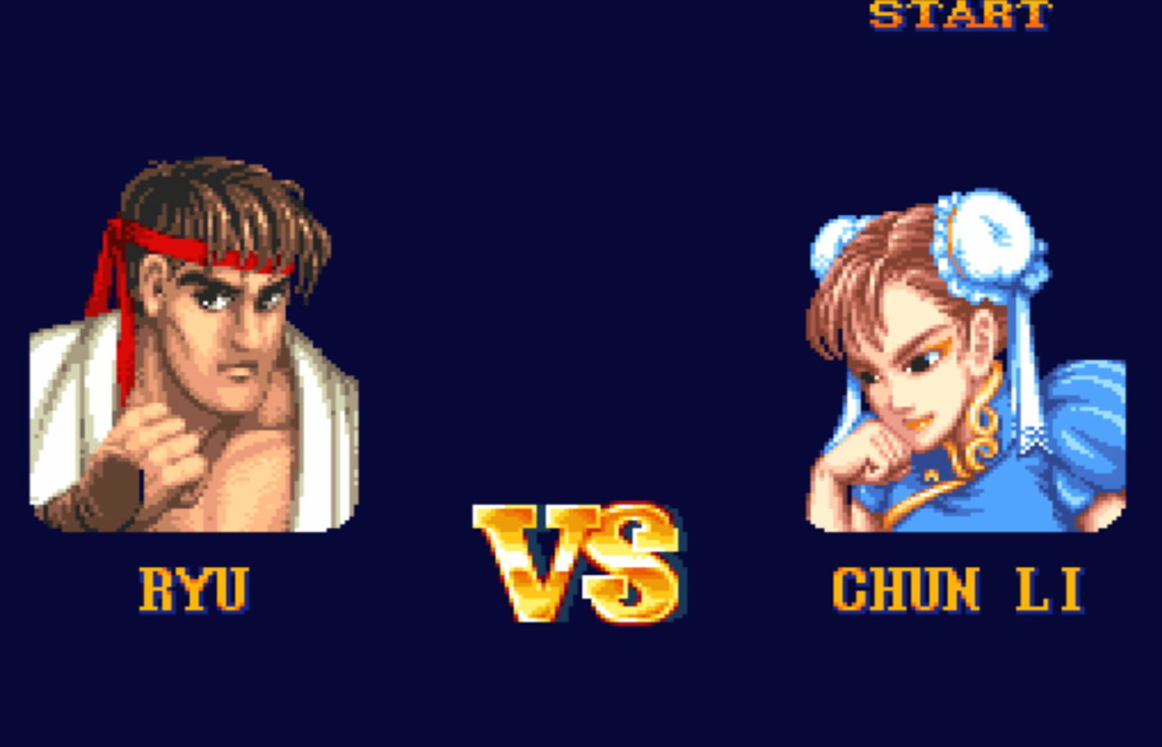 Street Fighter II screenshot