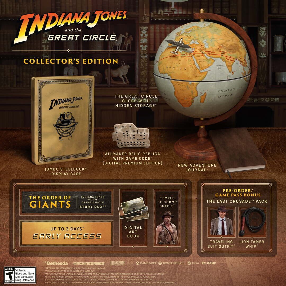 Captura de pantalla - Indiana Jones and The Great Circle: Collector's Edition