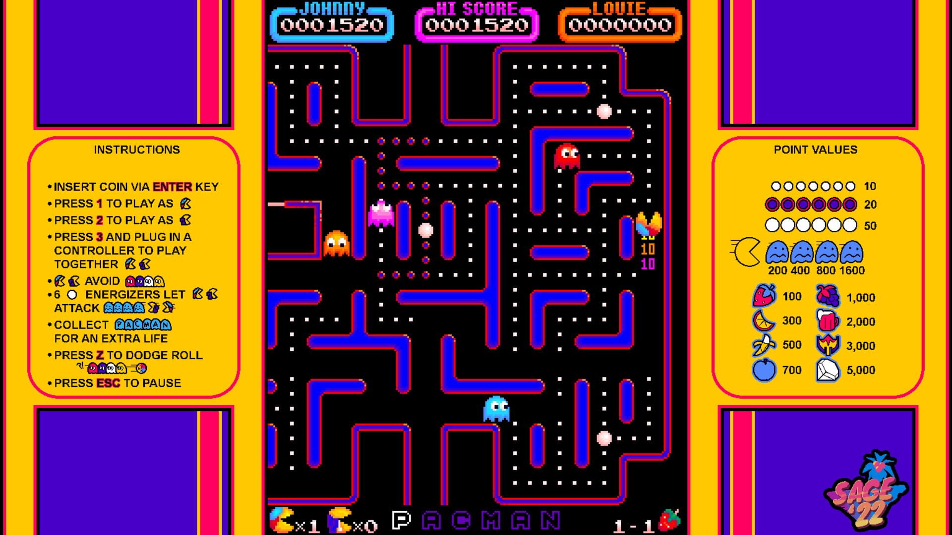 The Pac-Man Brothers