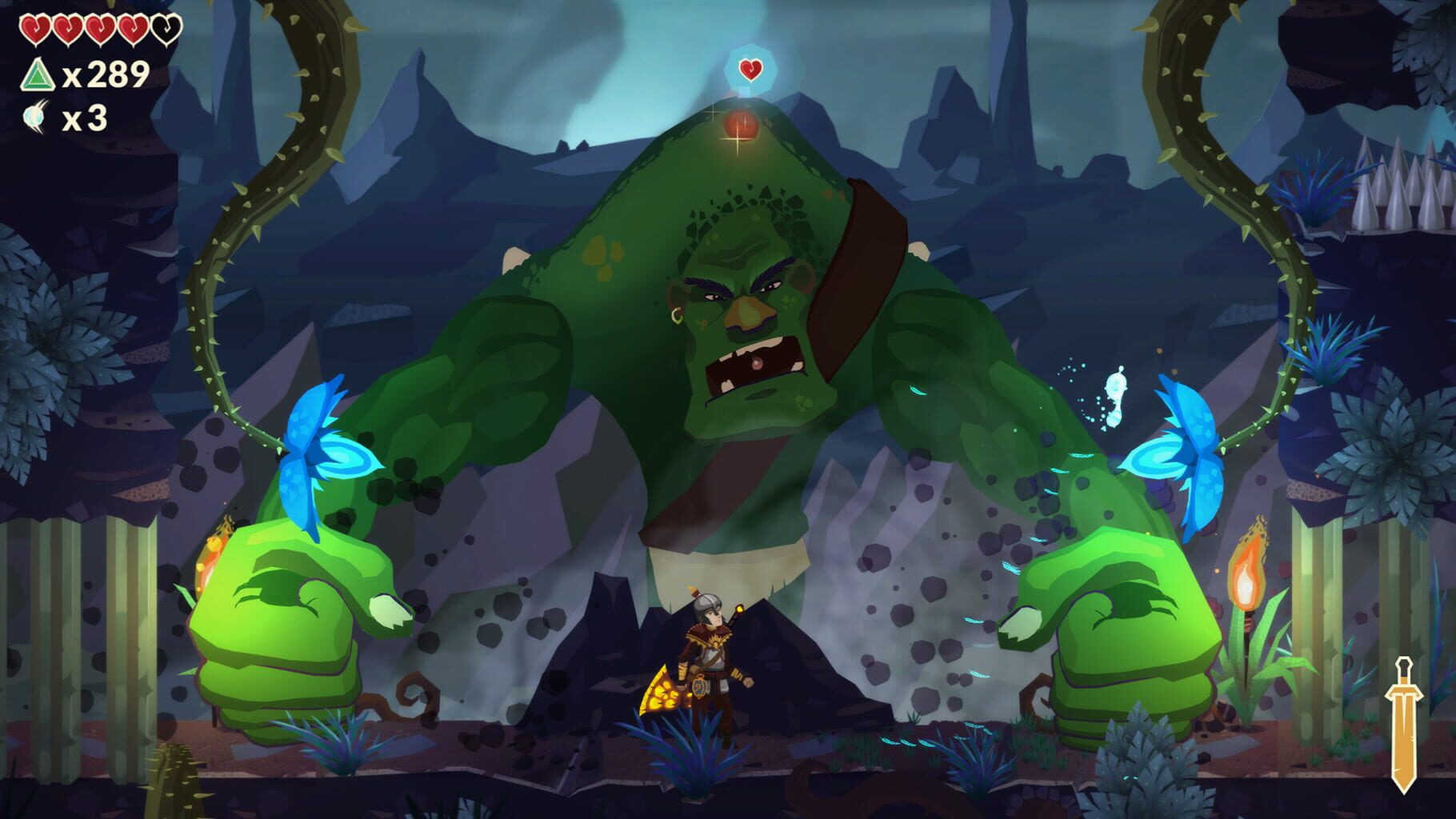 Leif's Adventure: Netherworld Hero screenshot