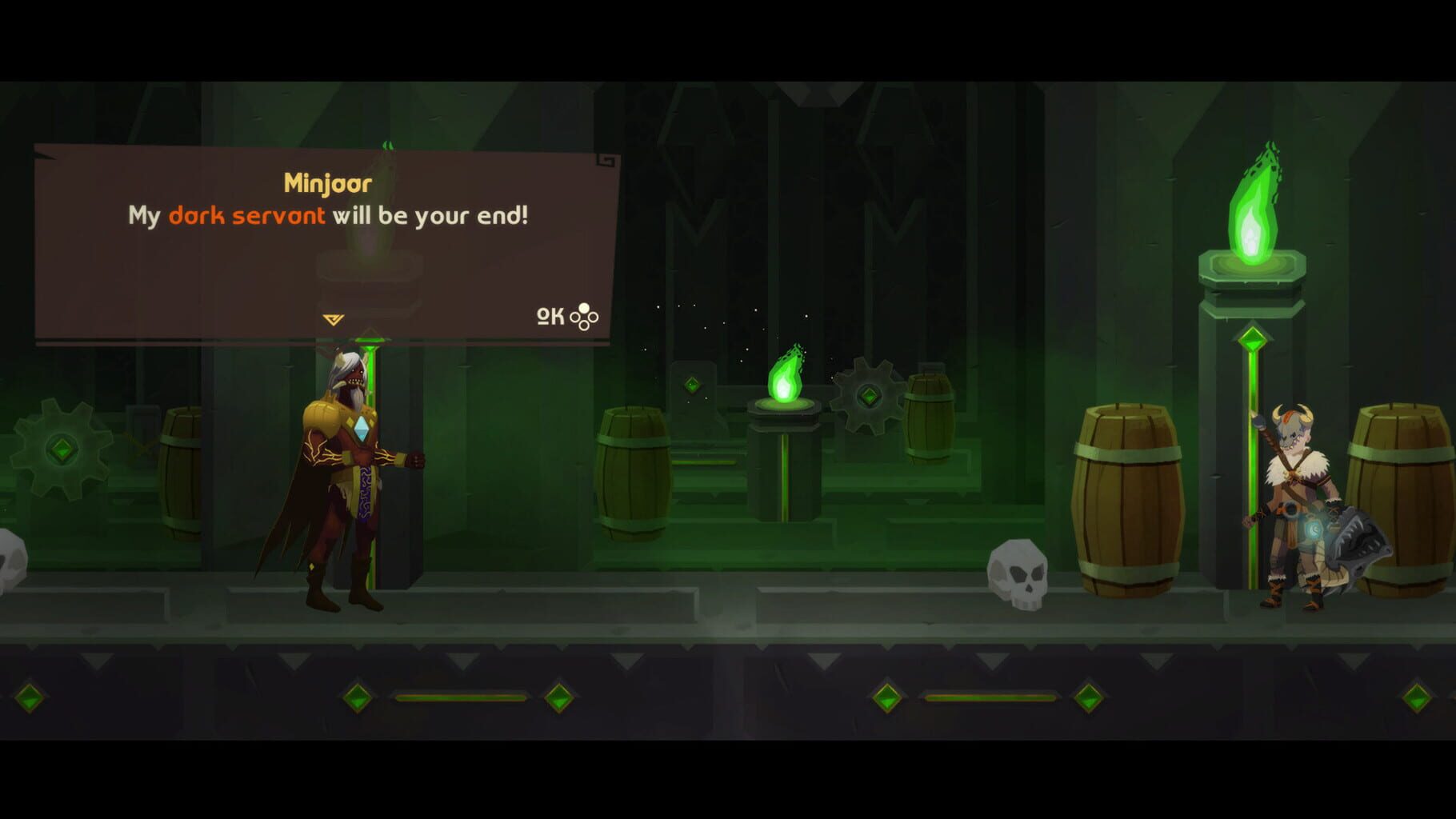 Leif's Adventure: Netherworld Hero screenshot