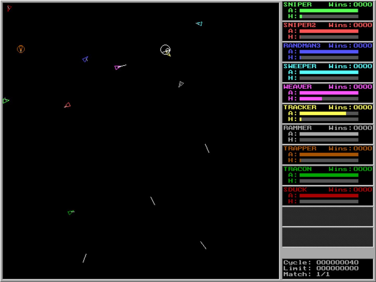 Advanced T-Robots - Screenshot