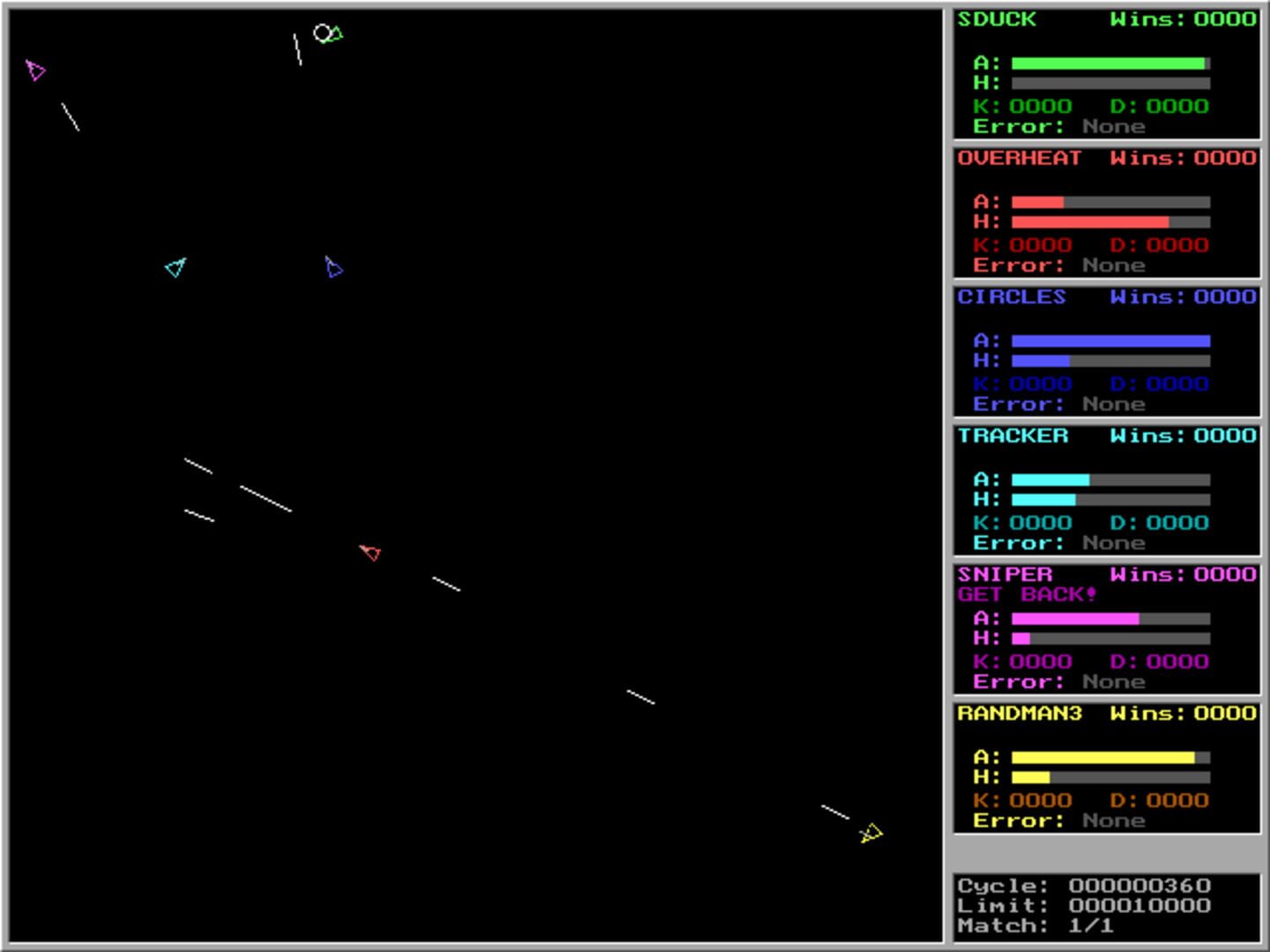 Advanced T-Robots - Screenshot