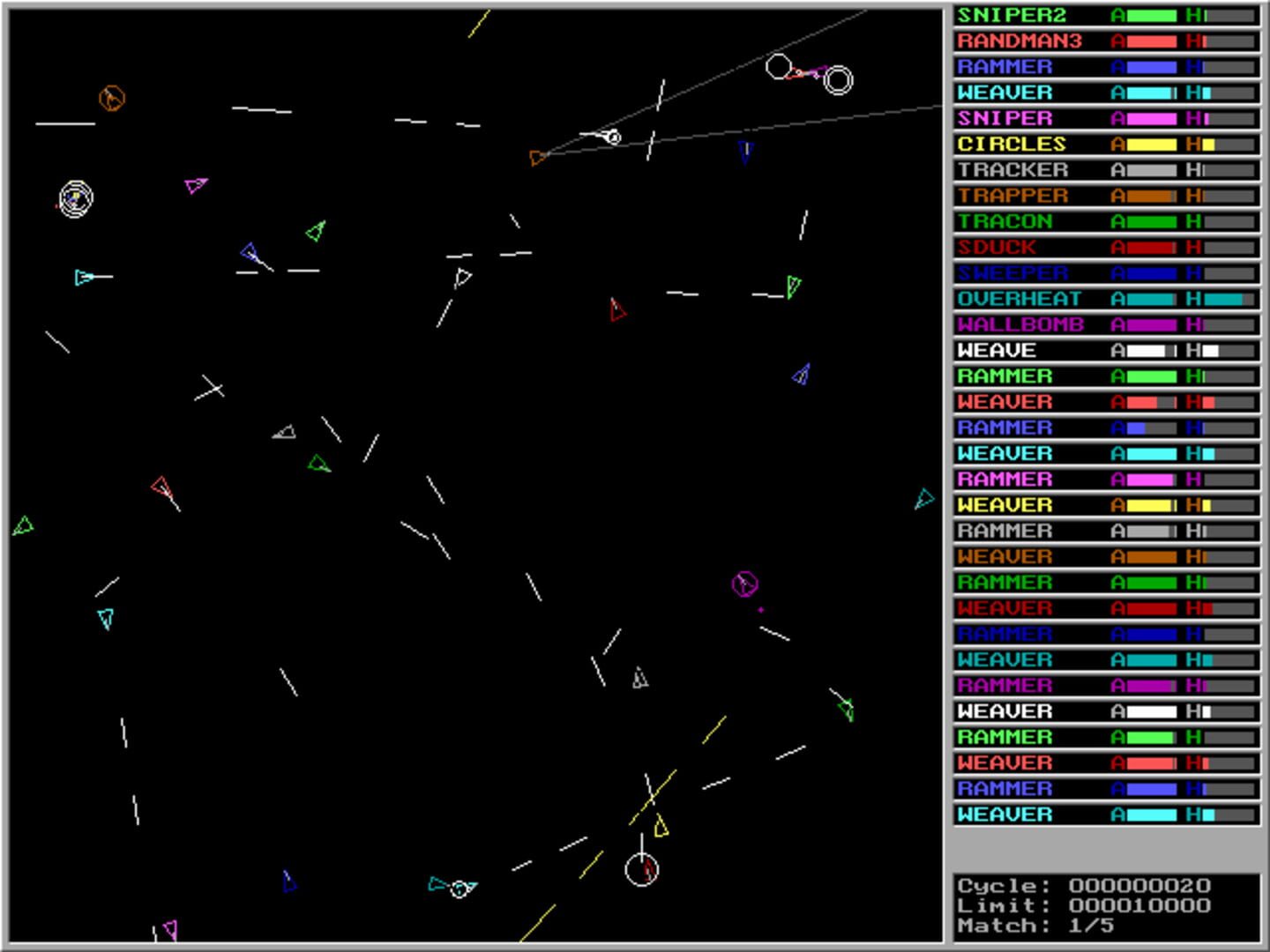 Advanced T-Robots - Screenshot