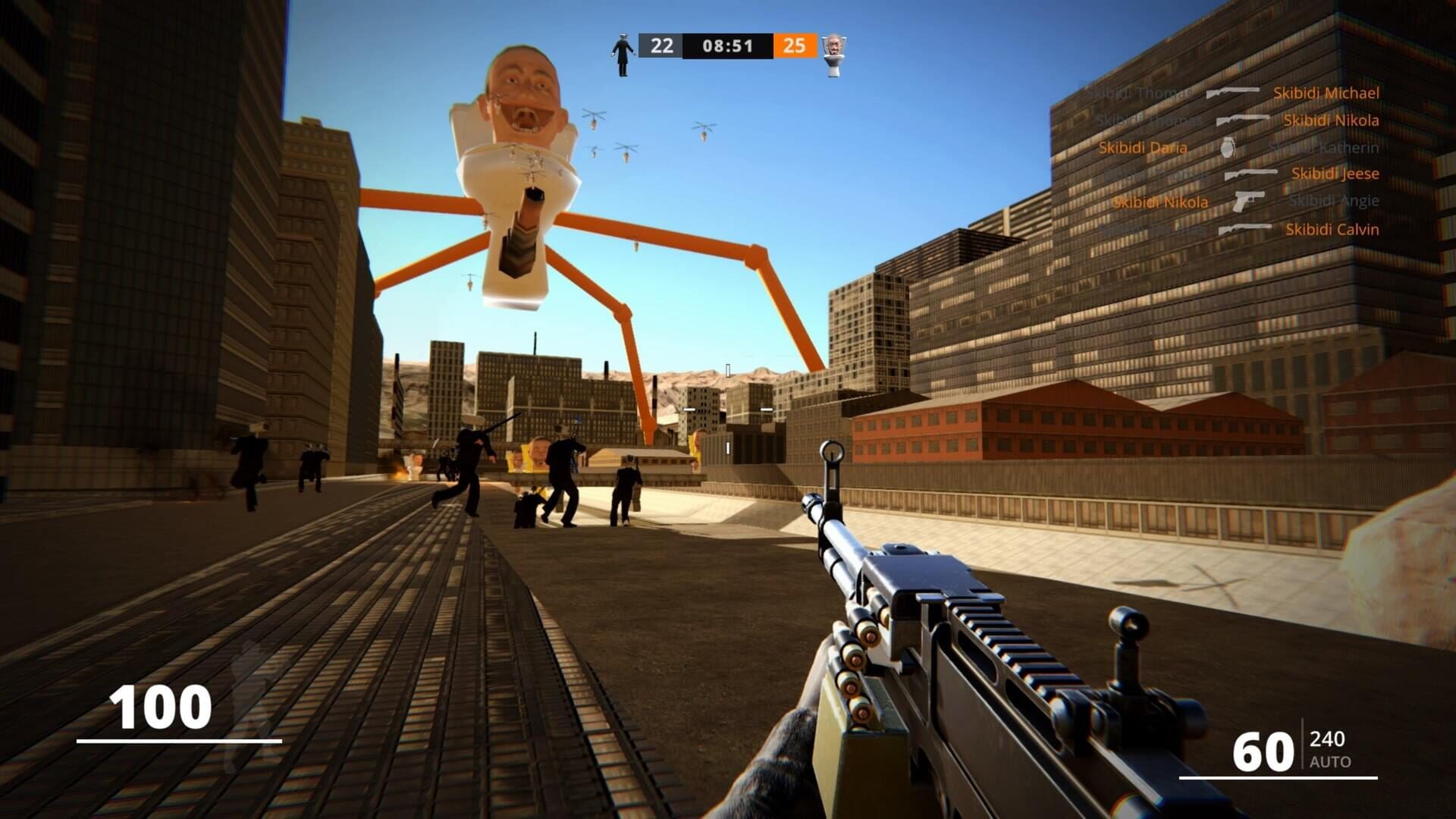 Skibidi Toilet: Battle Royale - Screenshot