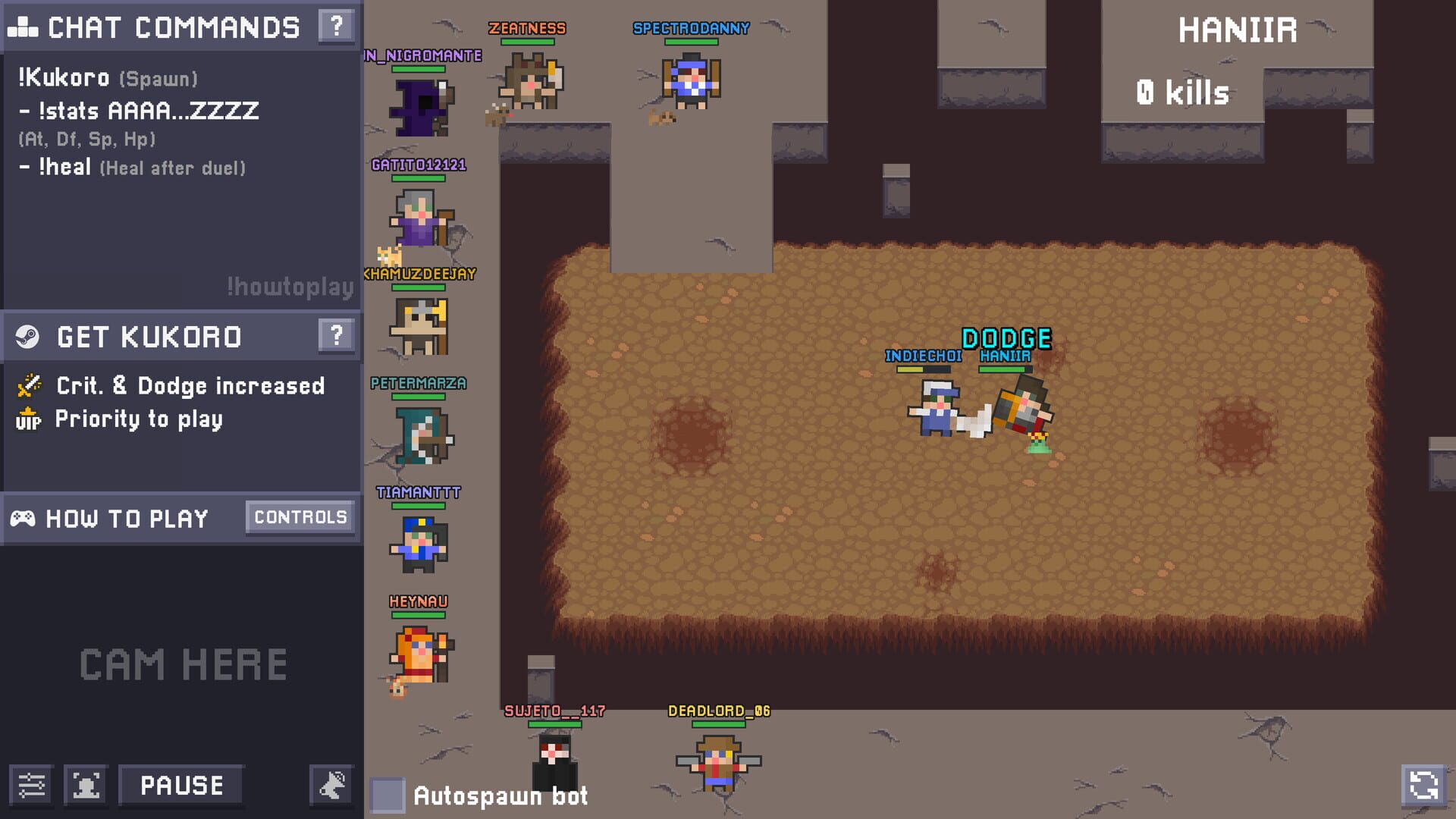 Kukoro: Stream Chat Games screenshot