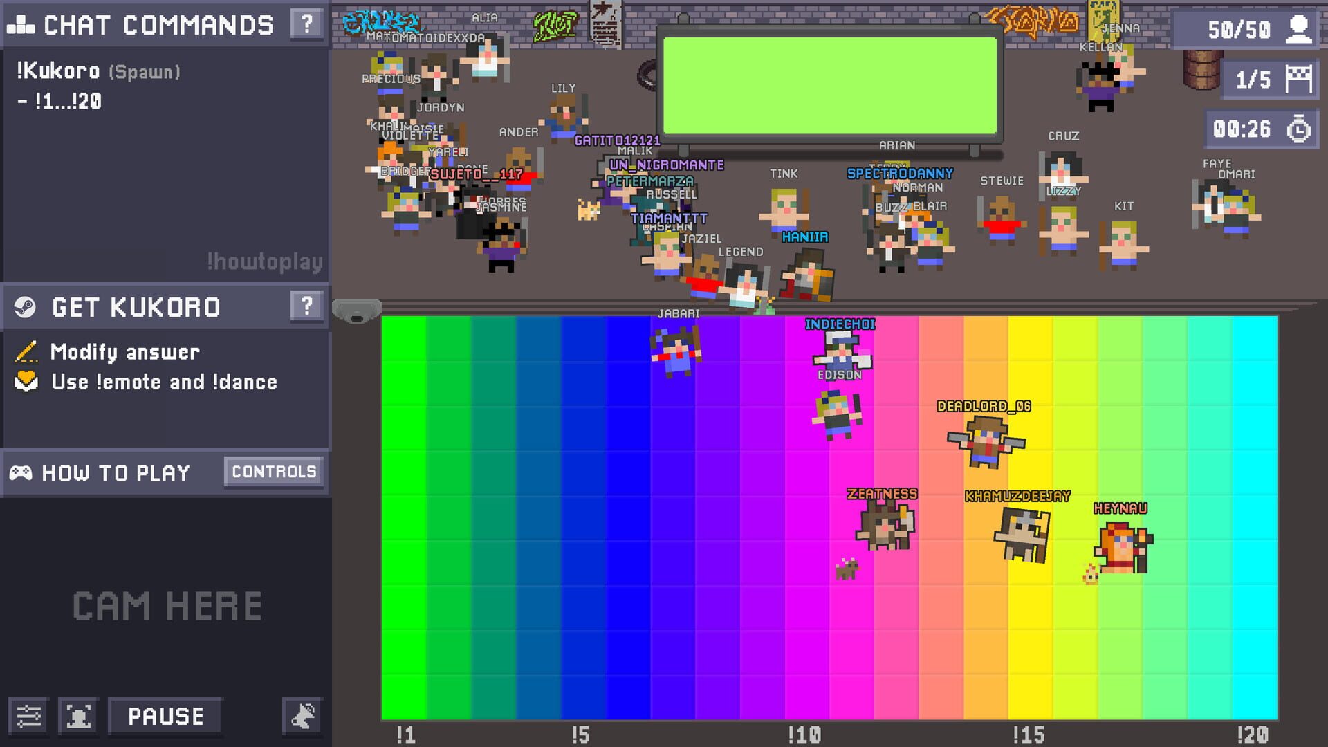 Kukoro: Stream Chat Games screenshot