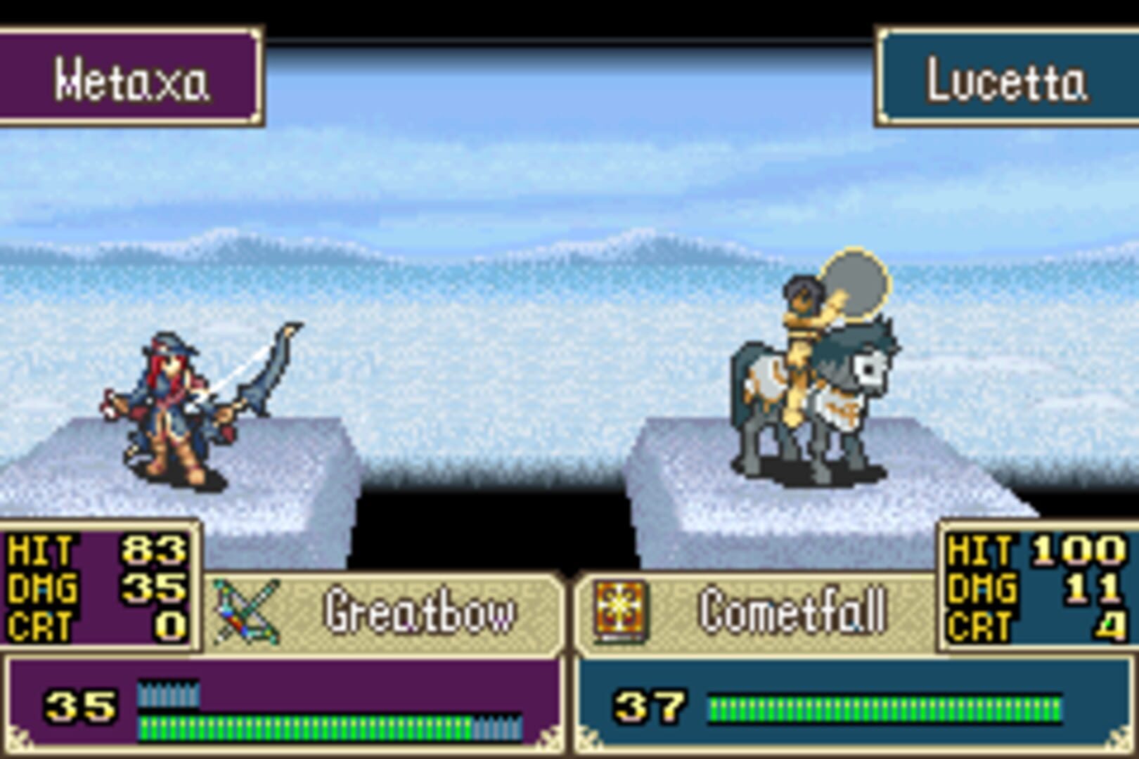 Fire Emblem: Drums of War - Screenshot
