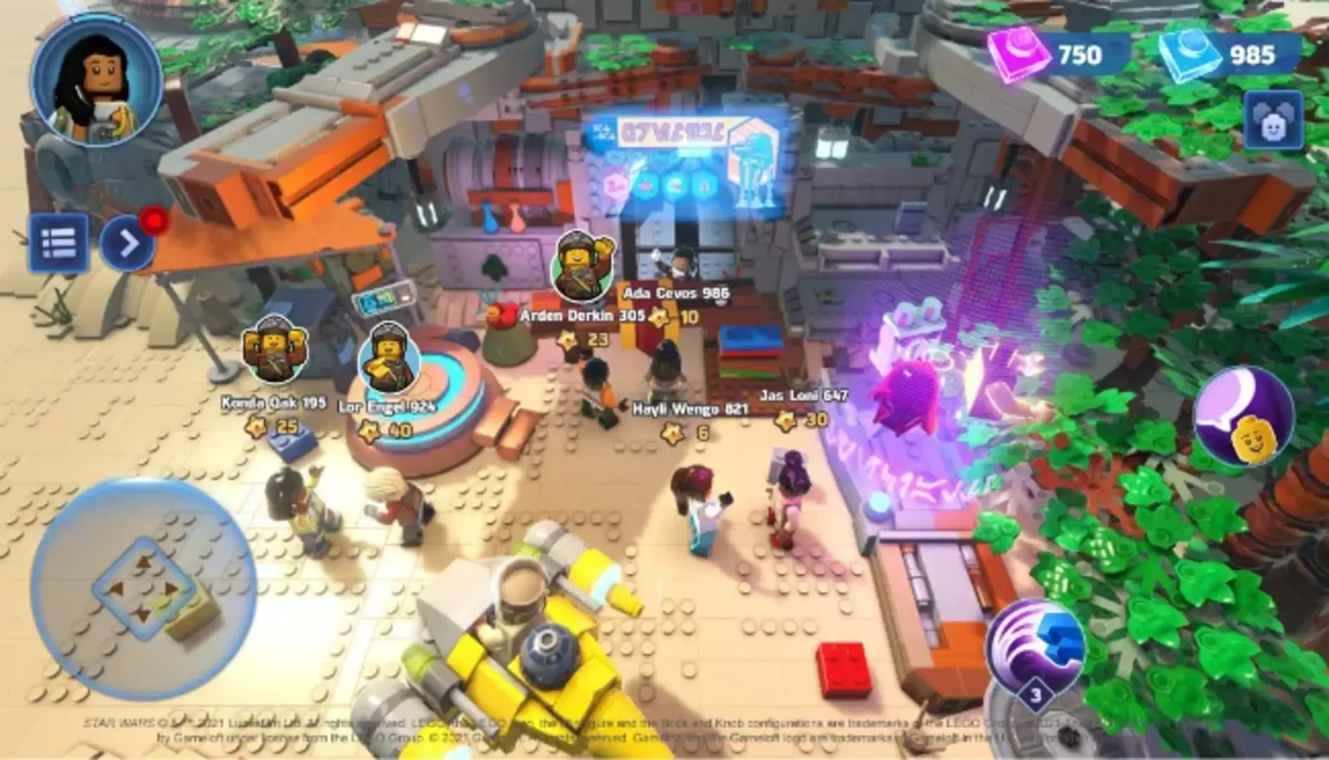 Captura de pantalla - LEGO Star Wars: Castaways