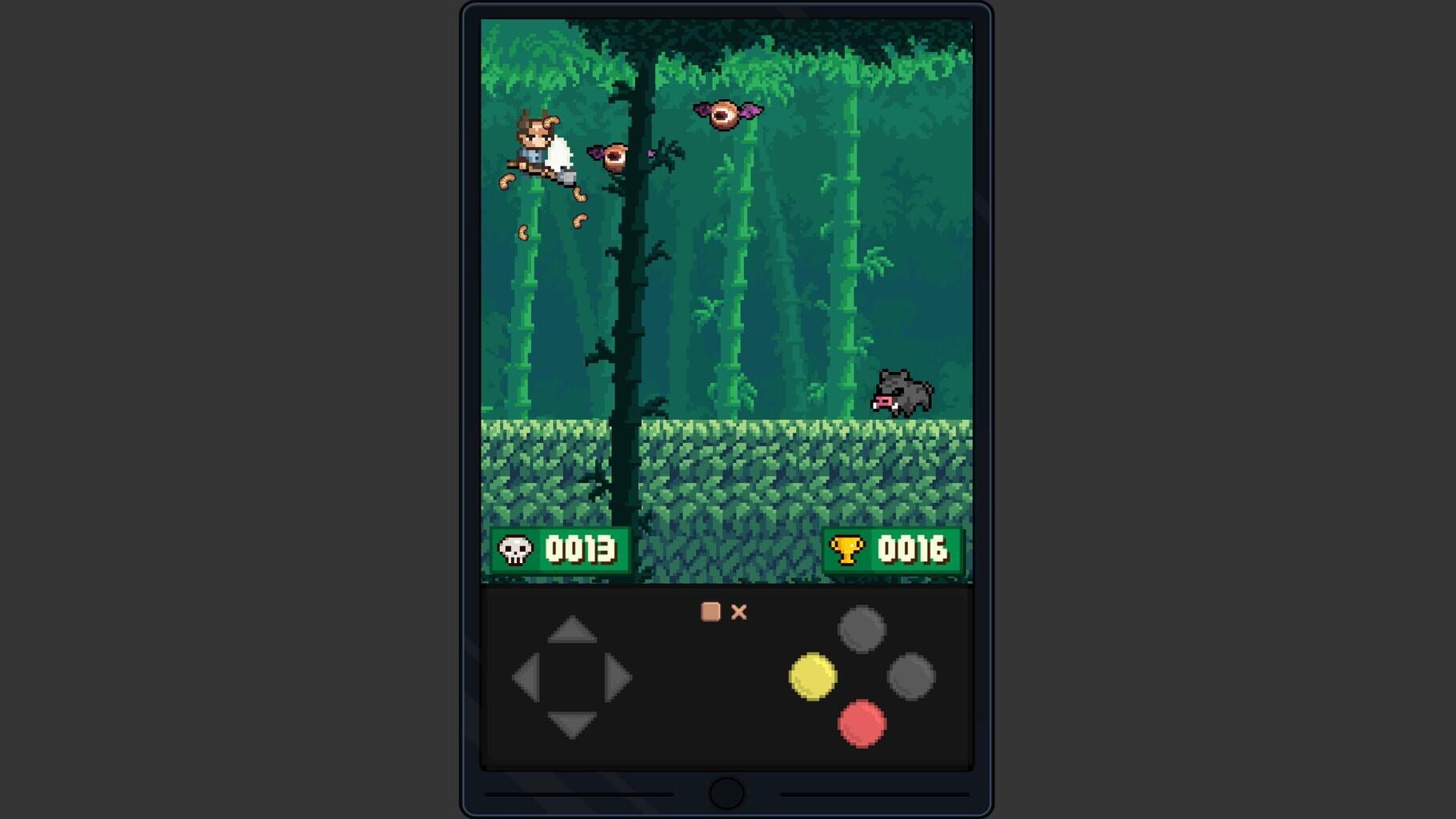 Bamboo Retro Run screenshot