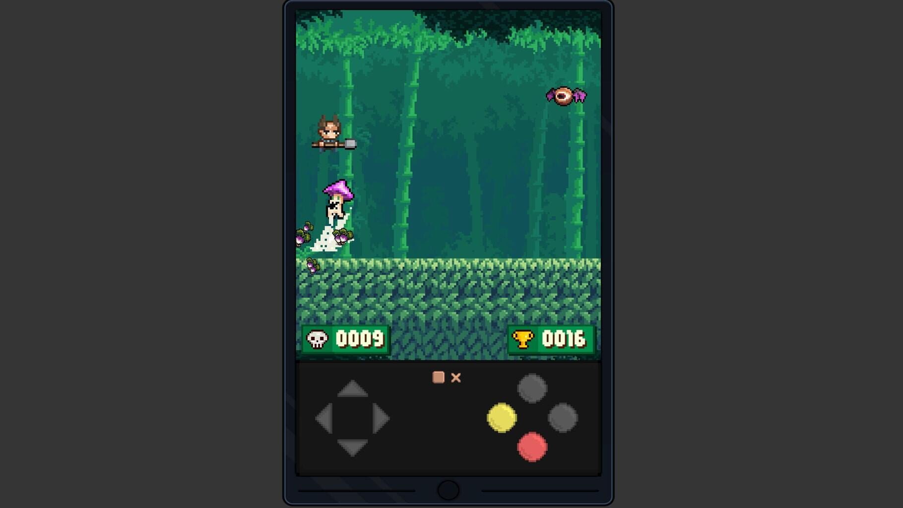 Bamboo Retro Run screenshot