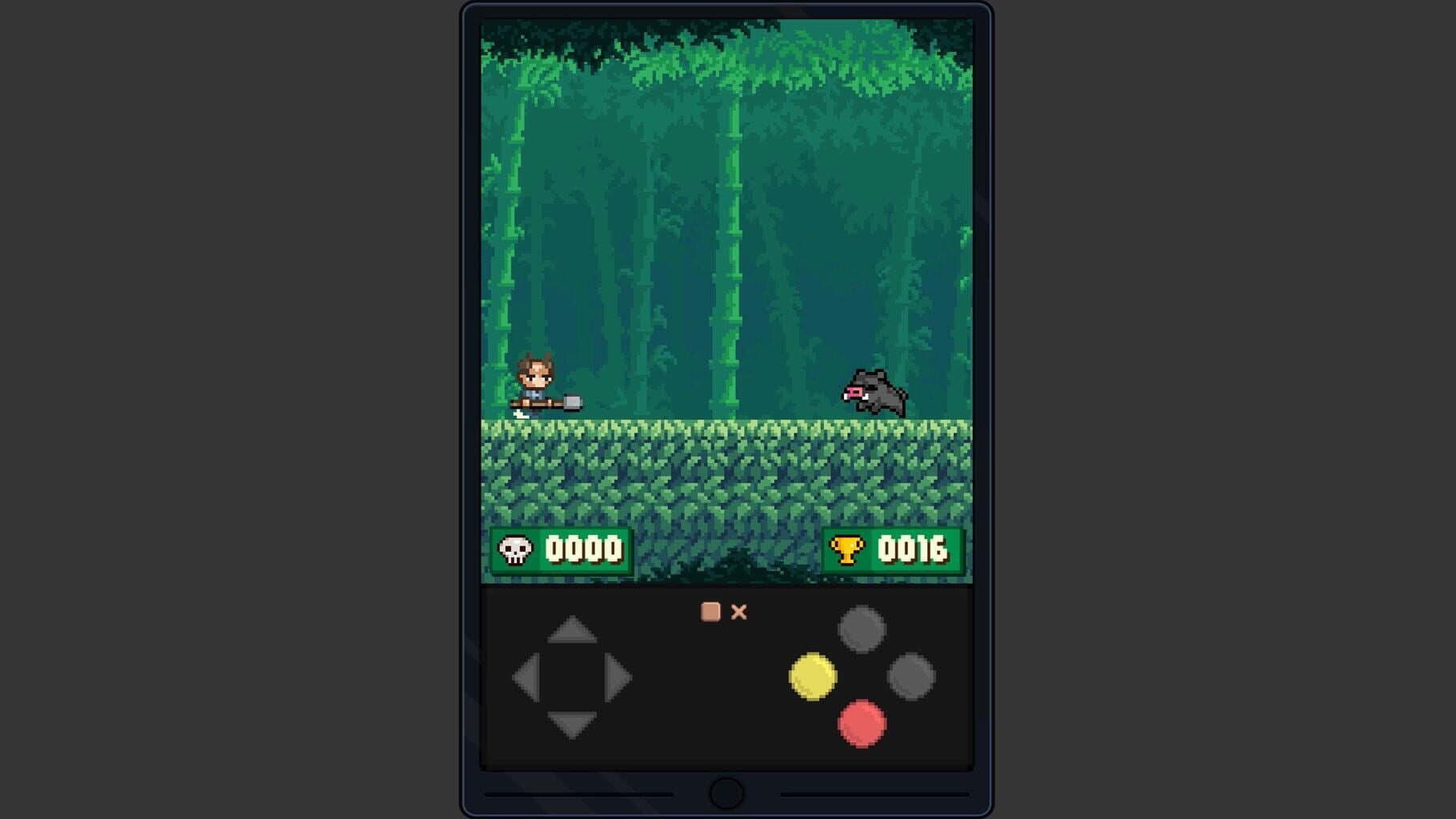 Bamboo Retro Run screenshot