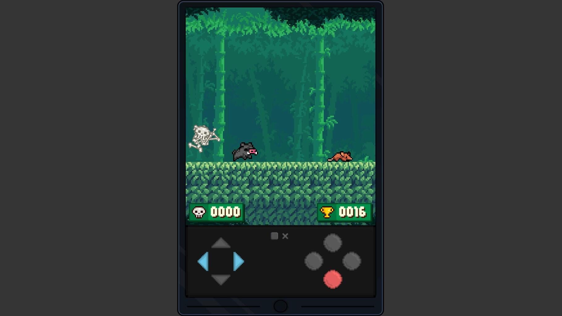 Bamboo Retro Run screenshot