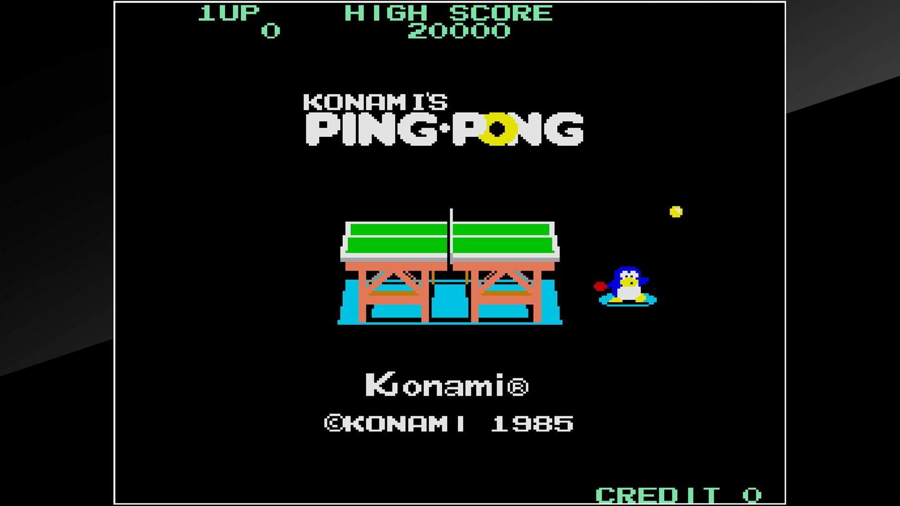 Arcade Archives: Konami's Table Tennis screenshot