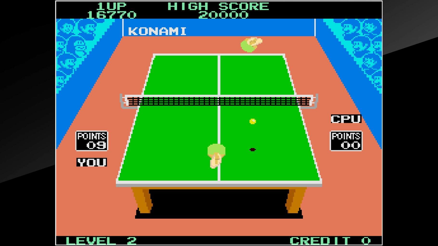 Arcade Archives: Konami's Table Tennis screenshot