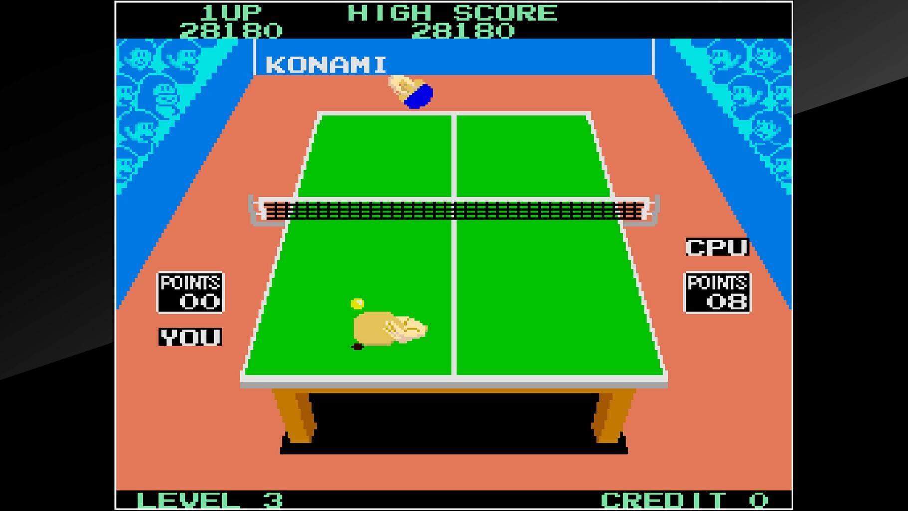 Arcade Archives: Konami's Table Tennis screenshot