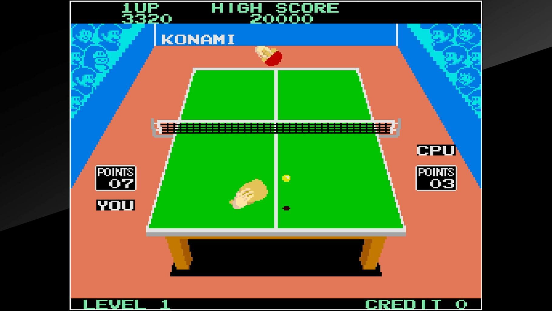 Arcade Archives: Konami's Table Tennis screenshot