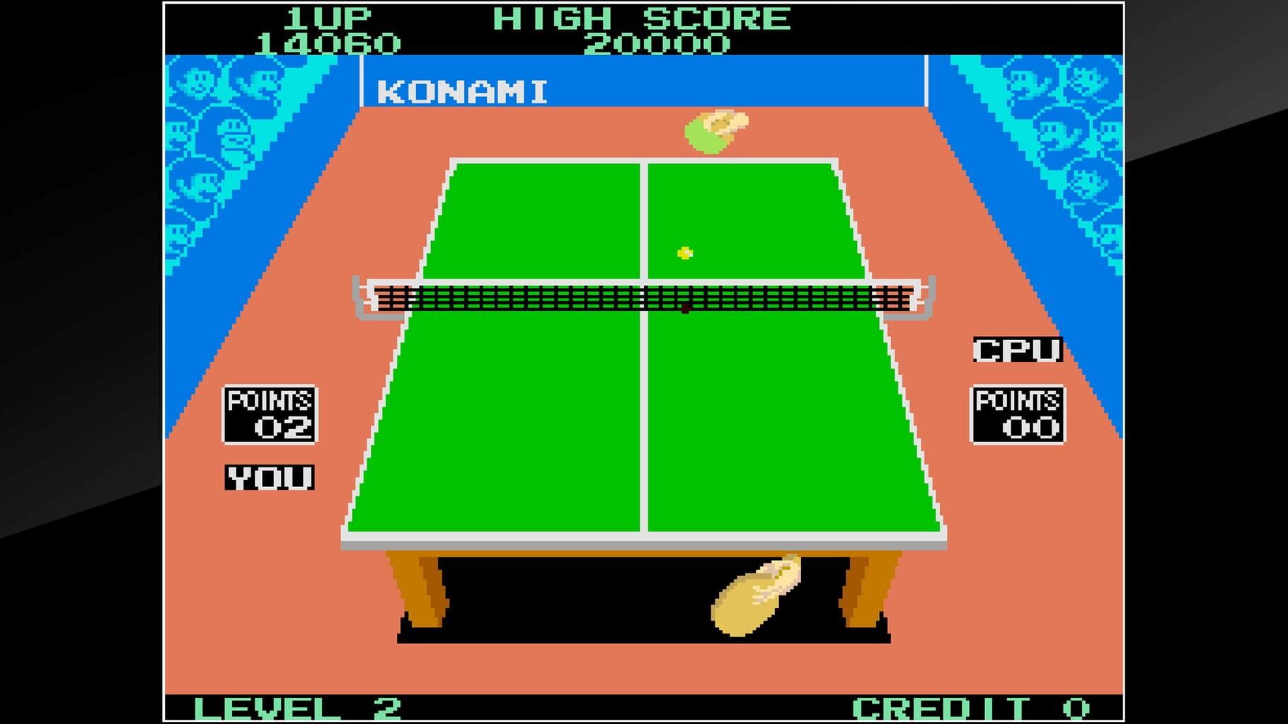 Arcade Archives: Konami's Table Tennis screenshot