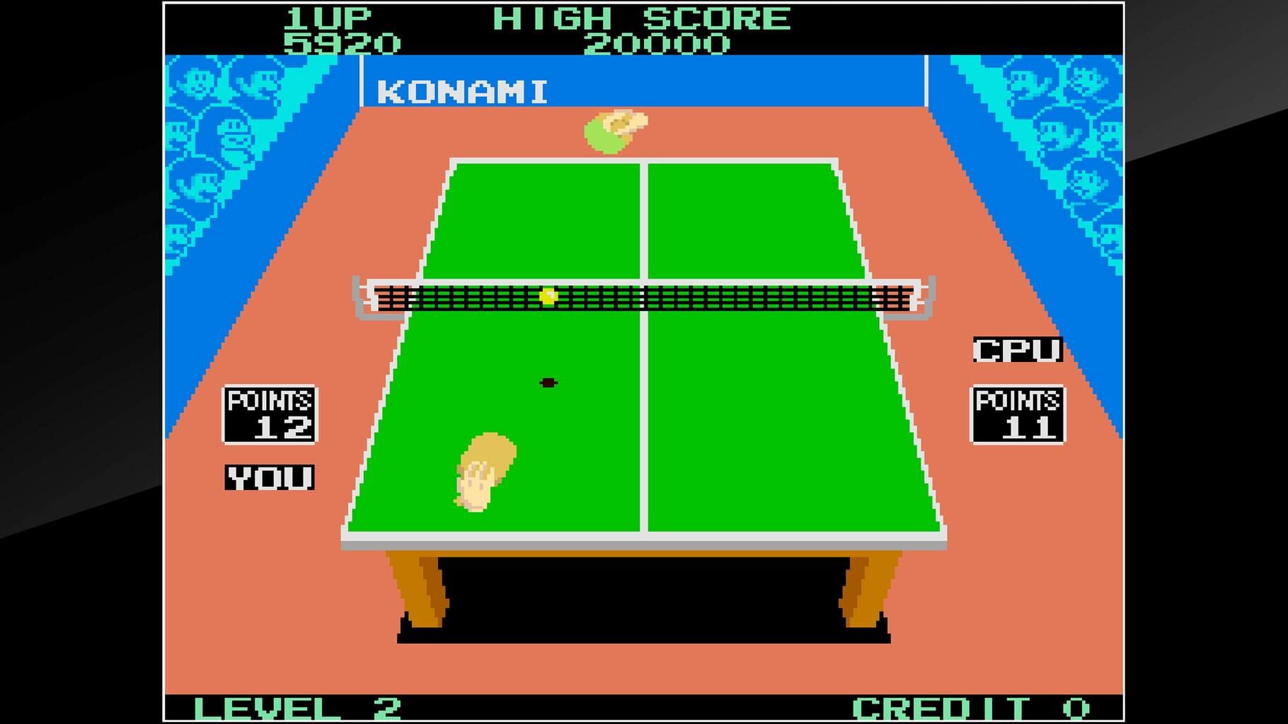 Arcade Archives: Konami's Table Tennis screenshot