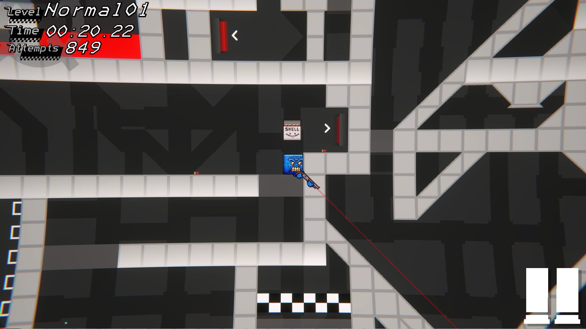 Speedin' Shotgun - Screenshot