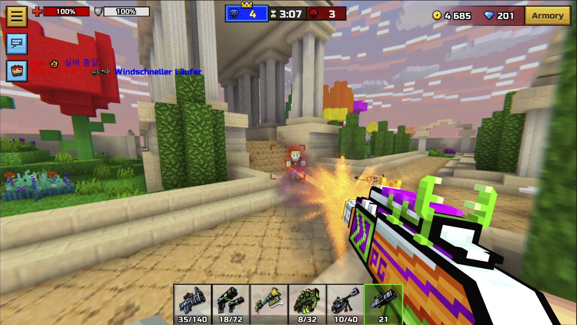 Pixel Gun 3D: Deadly Toys Set - Screenshot